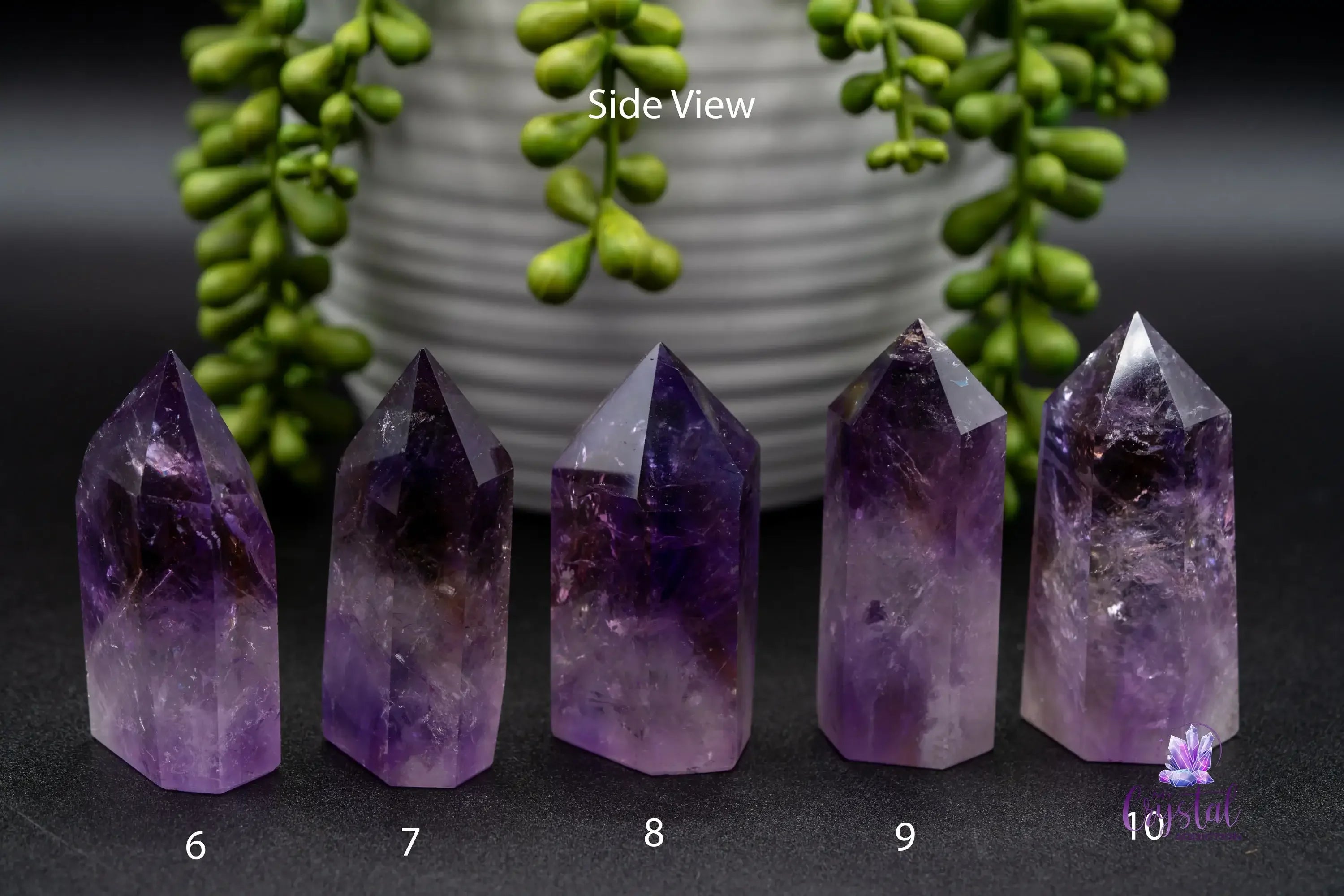 Ametrine Tower from Bolivia - My Crystal Addiction