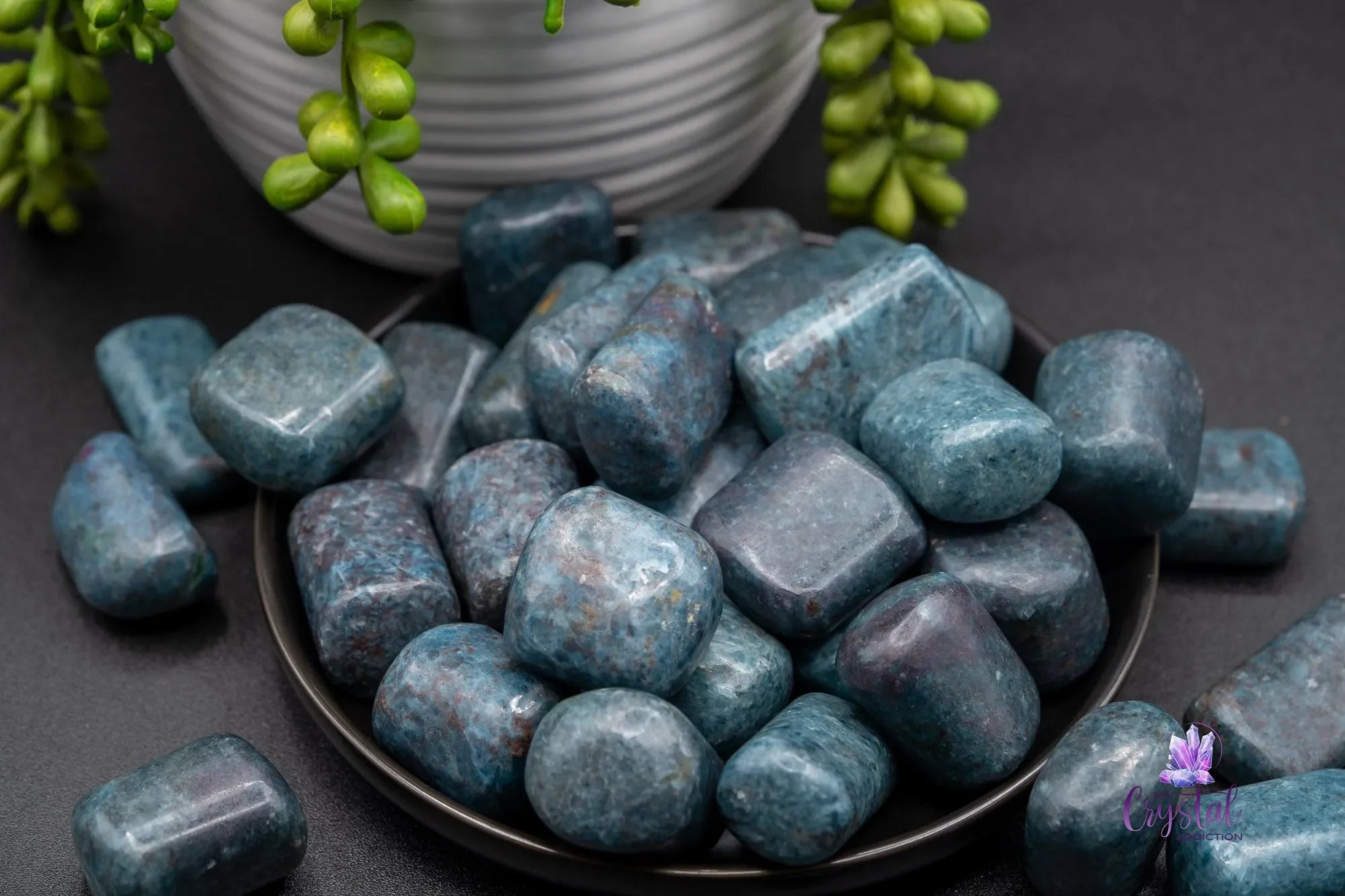 Blue Kyanite Tumble - from India - My Crystal Addiction