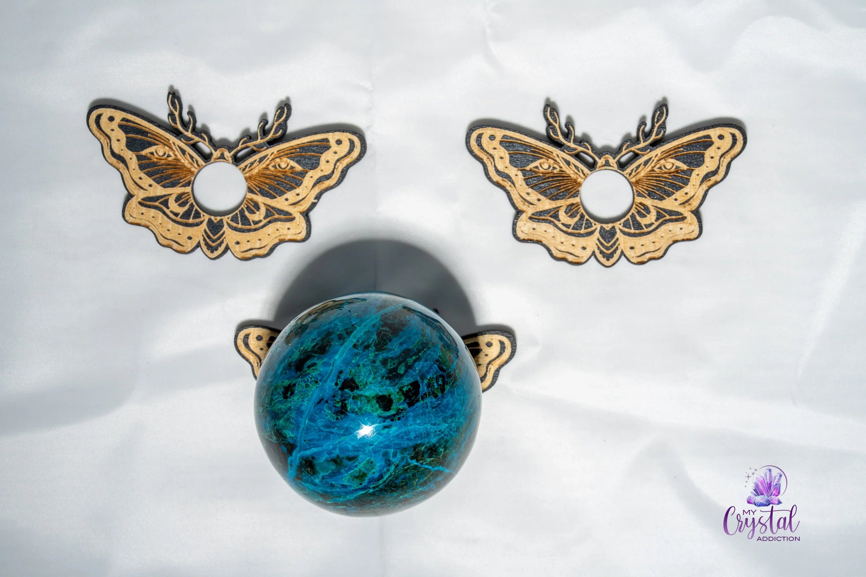 Butterfly Sphere Stand - My Crystal Addiction
