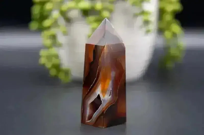 Carnelian Brazilian Tower 4" - My Crystal Addiction