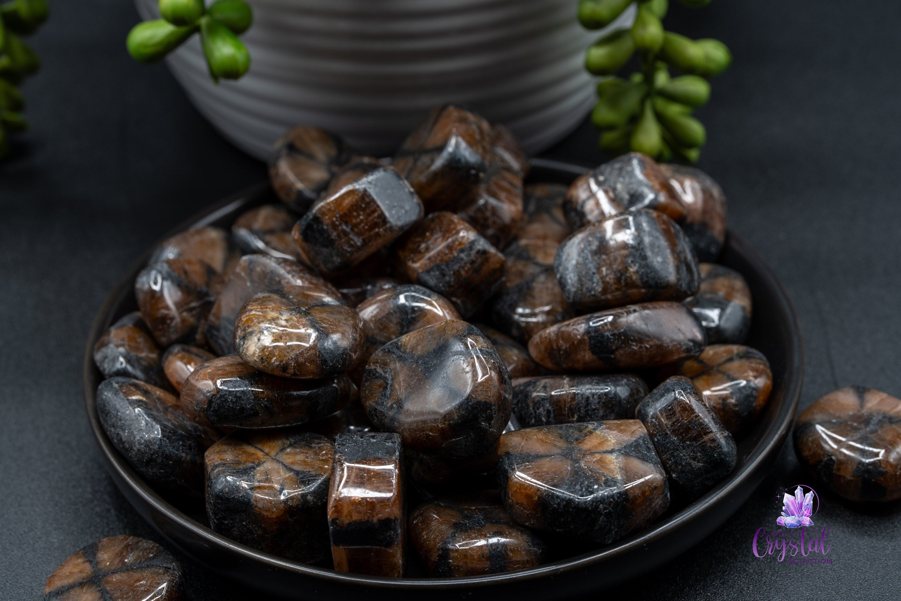 Chiastolite Tumble - My Crystal Addiction