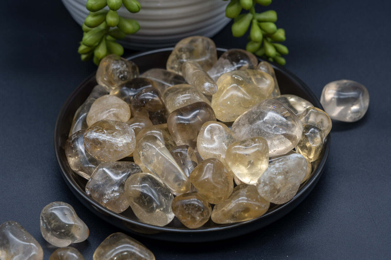 Citrine Tumbles - Natural from Brazil - My Crystal Addiction
