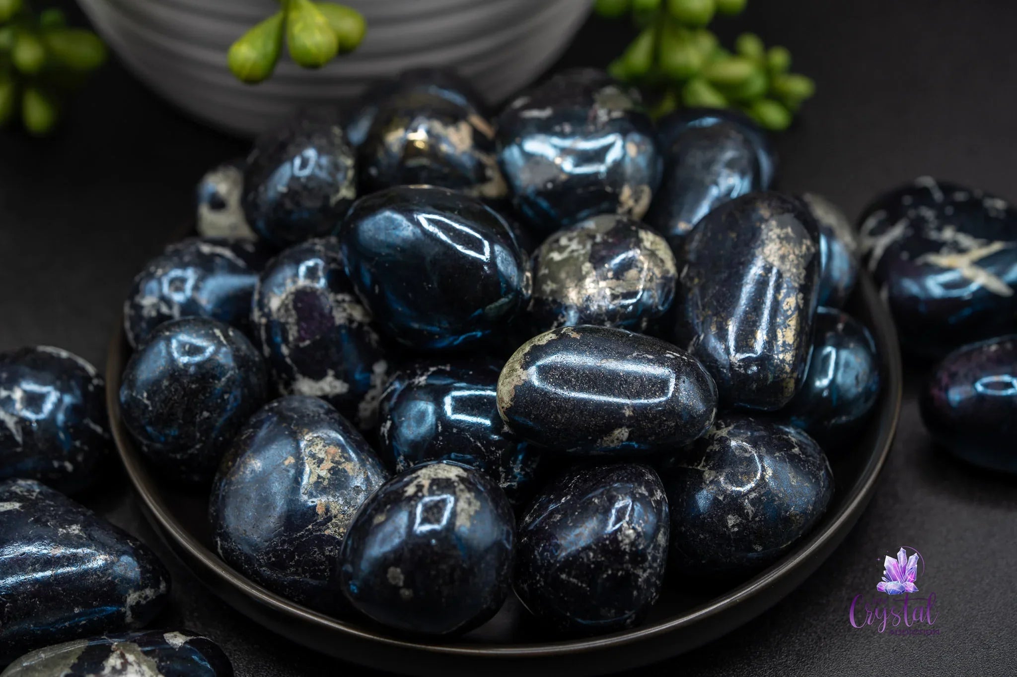 Covellite Tumble - My Crystal Addiction