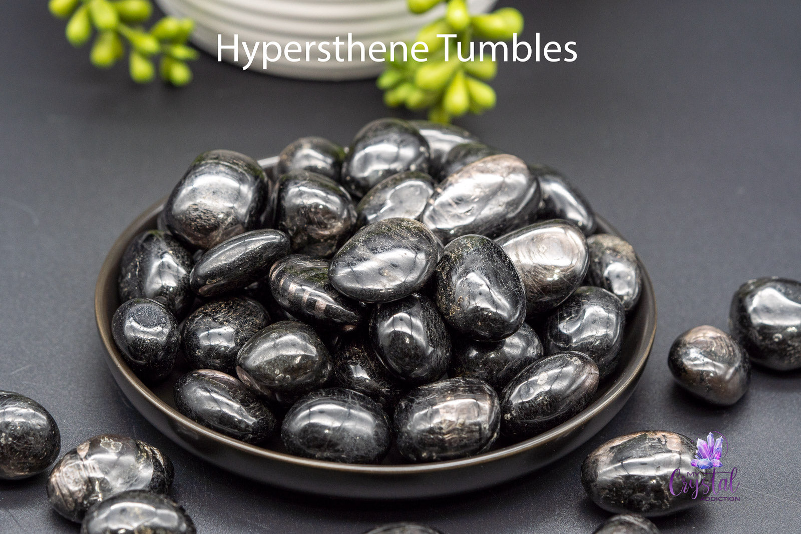 Hypersthene Tumbles - My Crystal Addiction