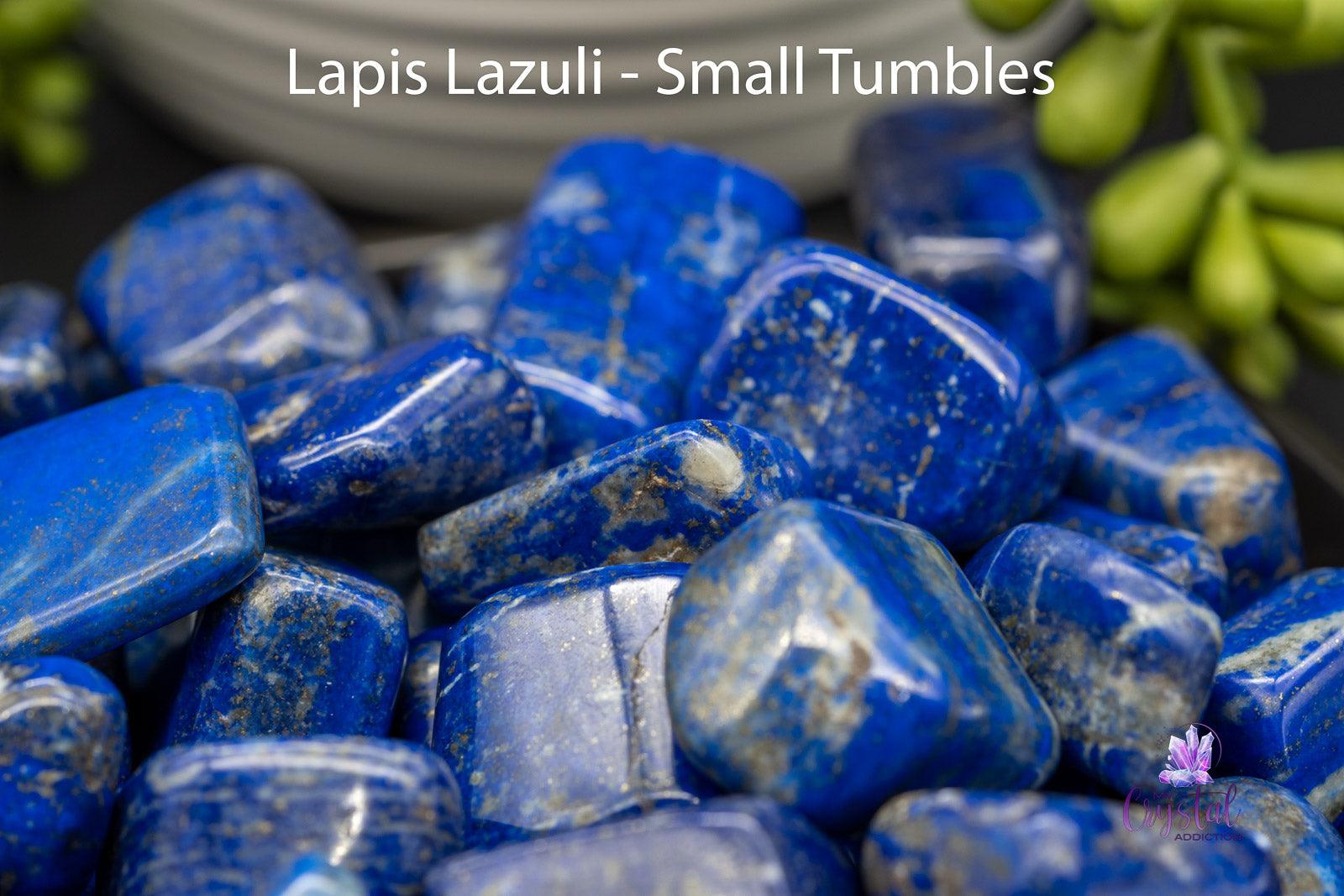 Lapis Lazuli Tumbles - My Crystal Addiction