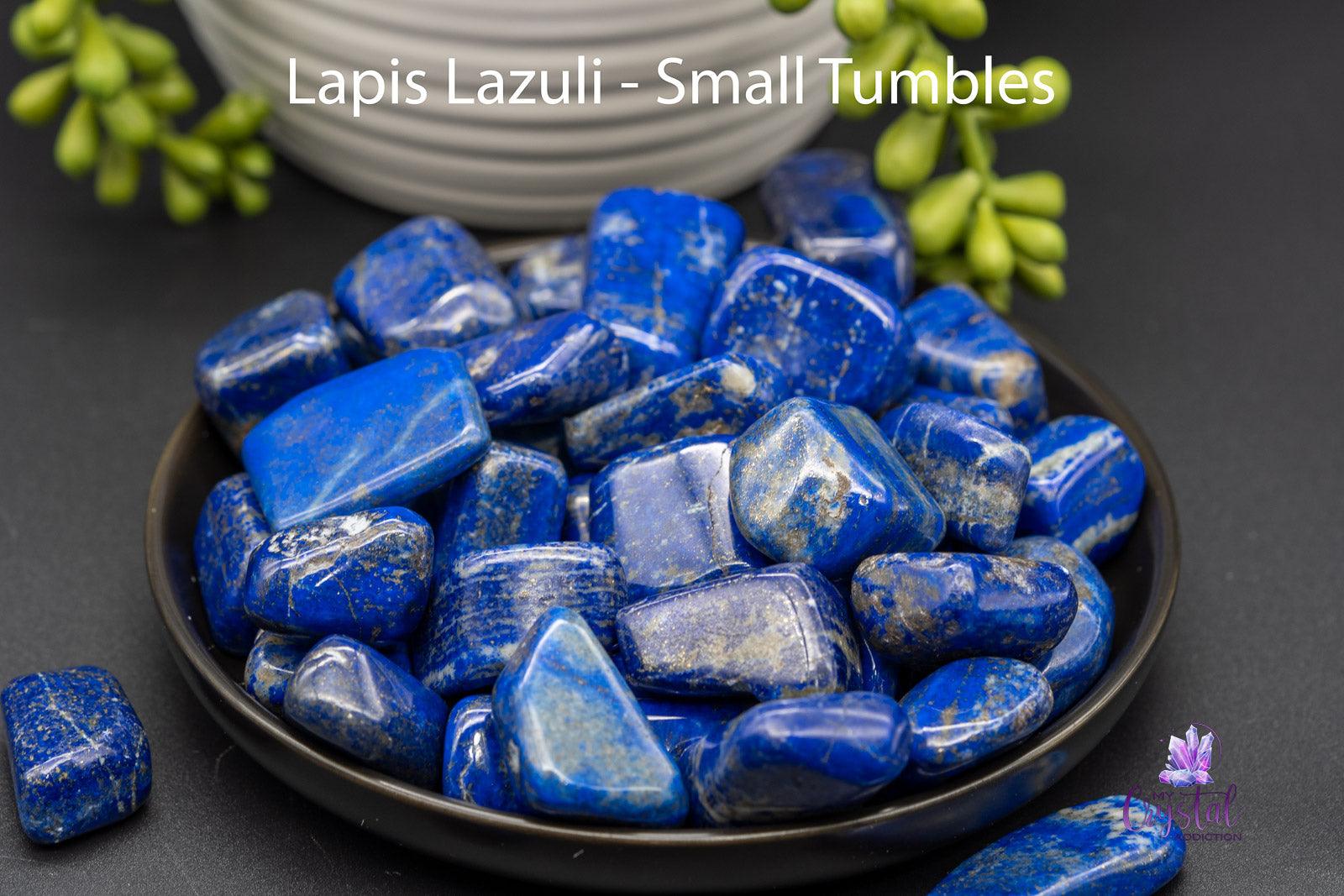 Lapis Lazuli Tumbles - My Crystal Addiction