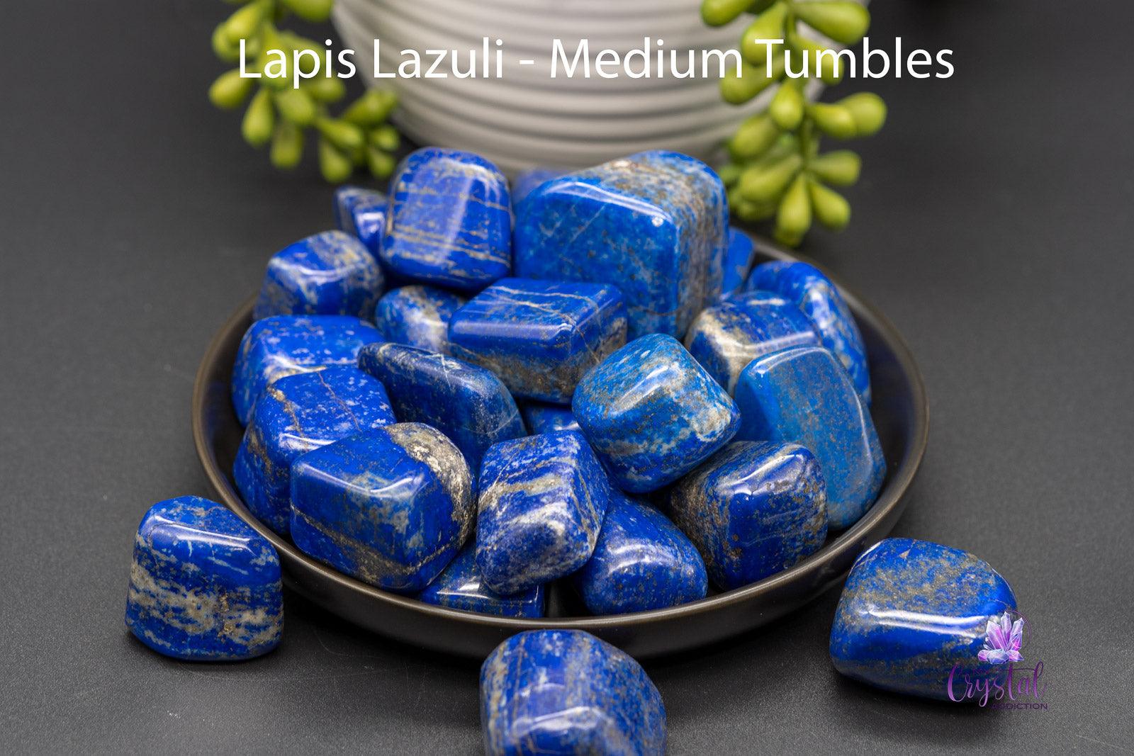 Lapis Lazuli Tumbles - My Crystal Addiction