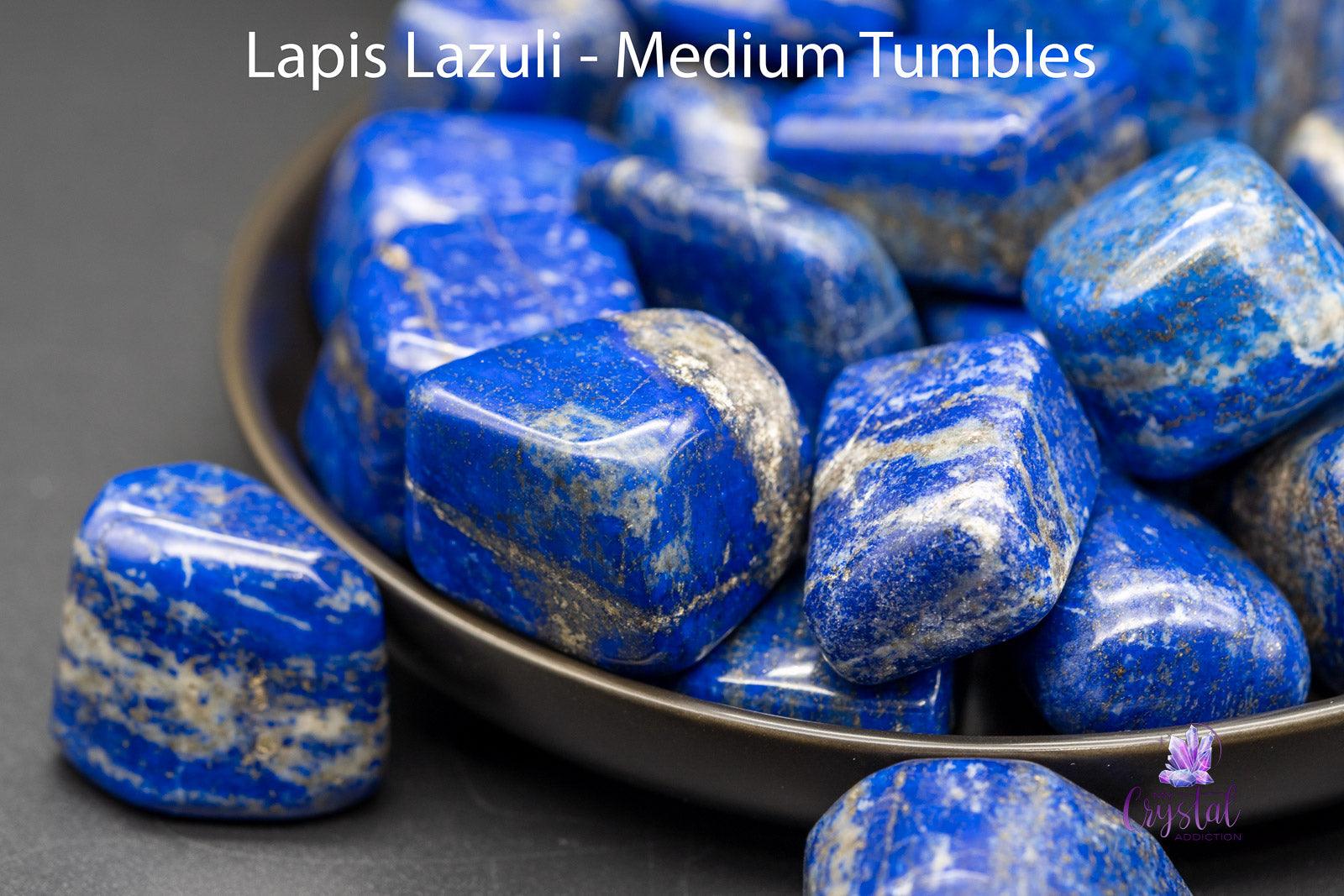 Lapis Lazuli Tumbles - My Crystal Addiction