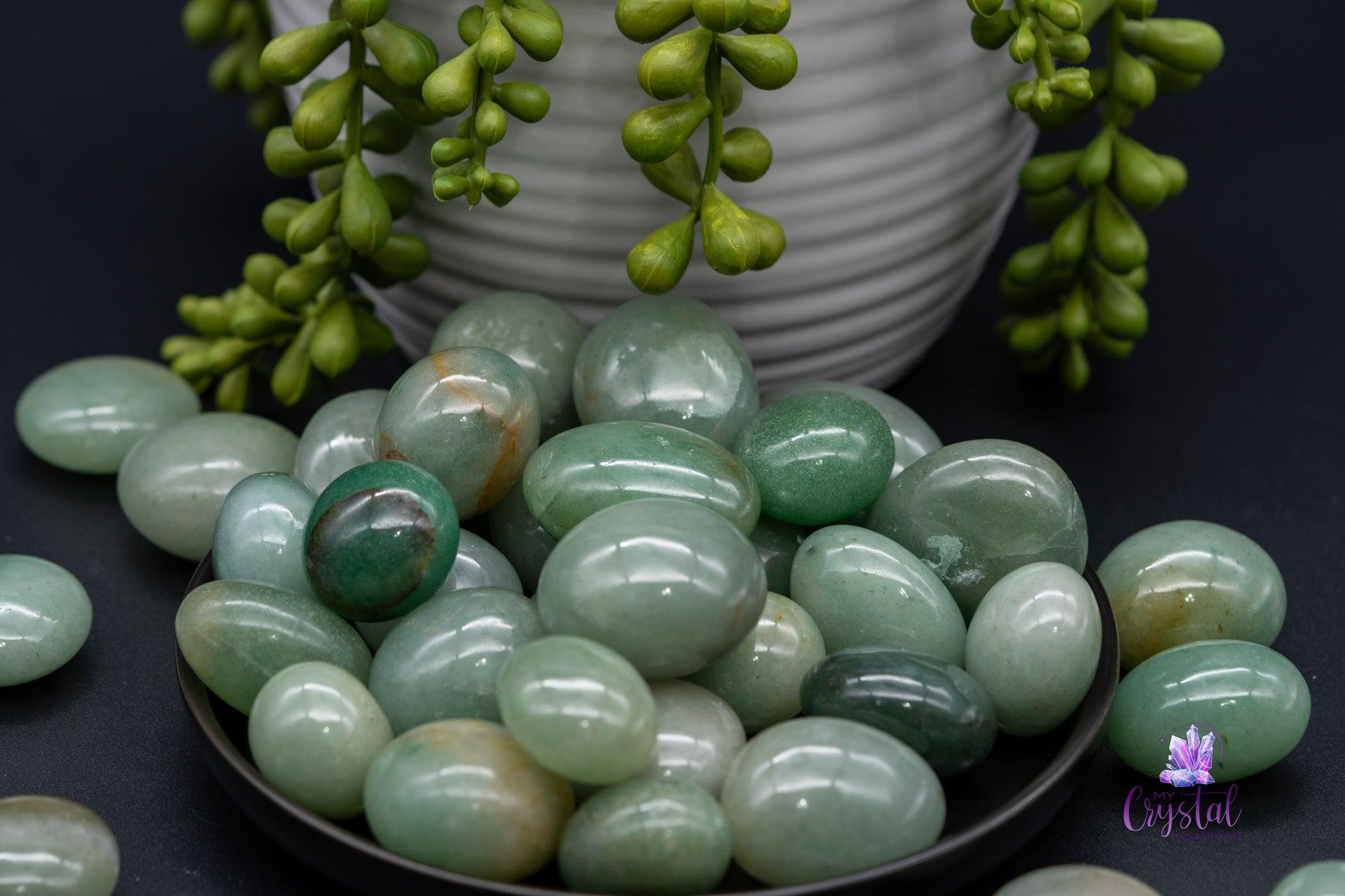 Green Aventurine Tumbles - My Crystal Addiction