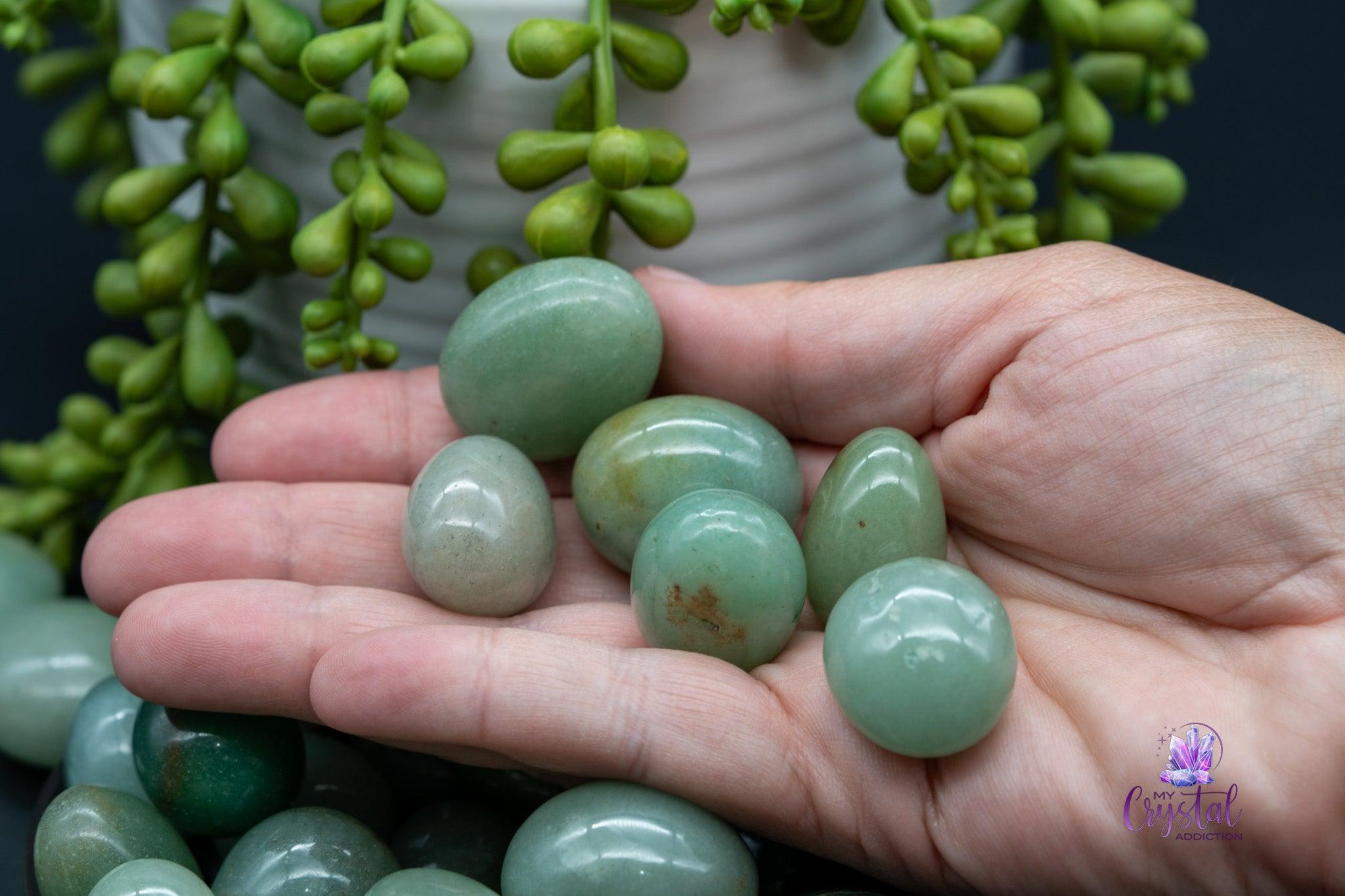 Green Aventurine Tumbles - My Crystal Addiction