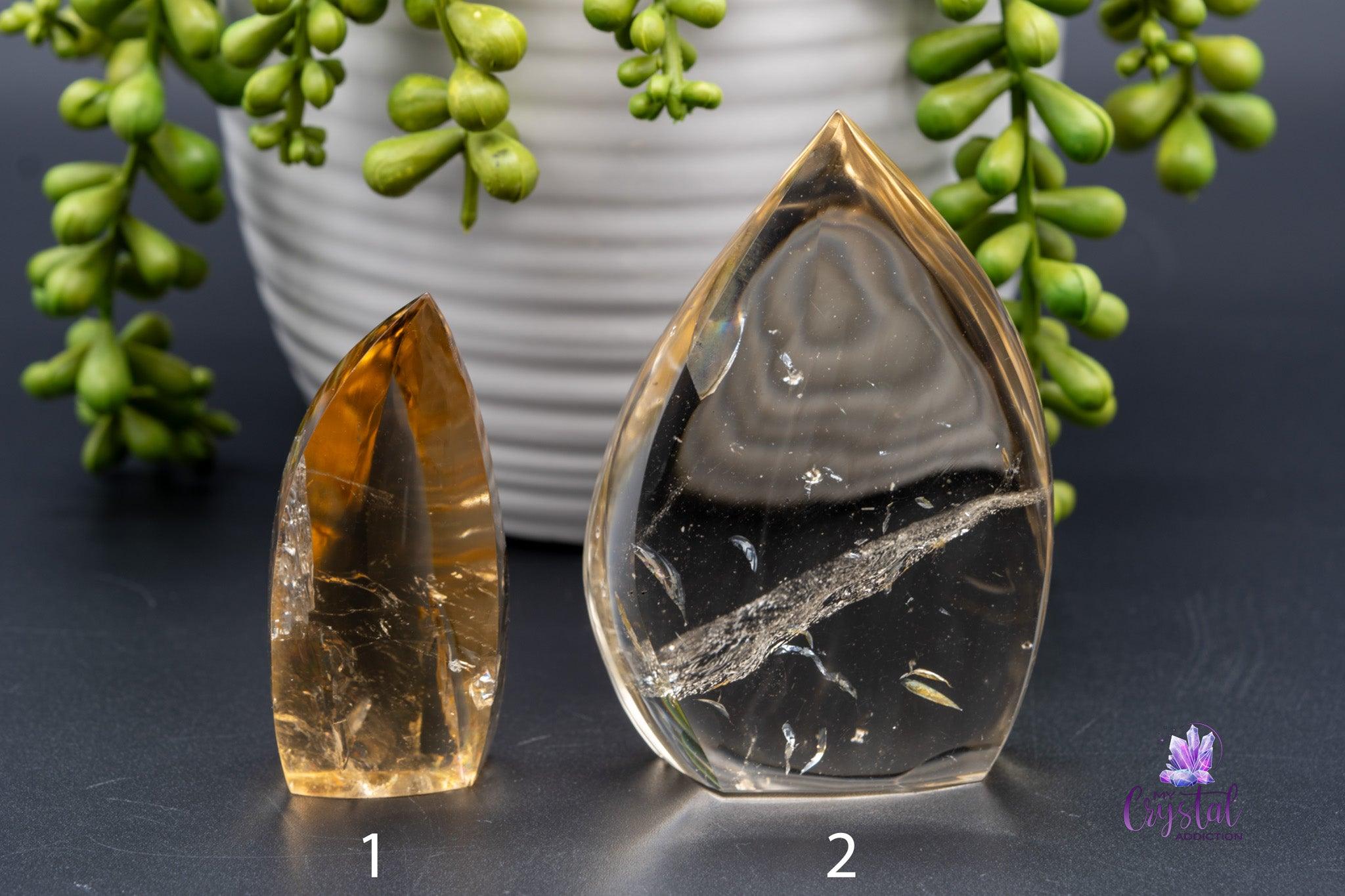 Citrine Flame - High Quality - My Crystal Addiction