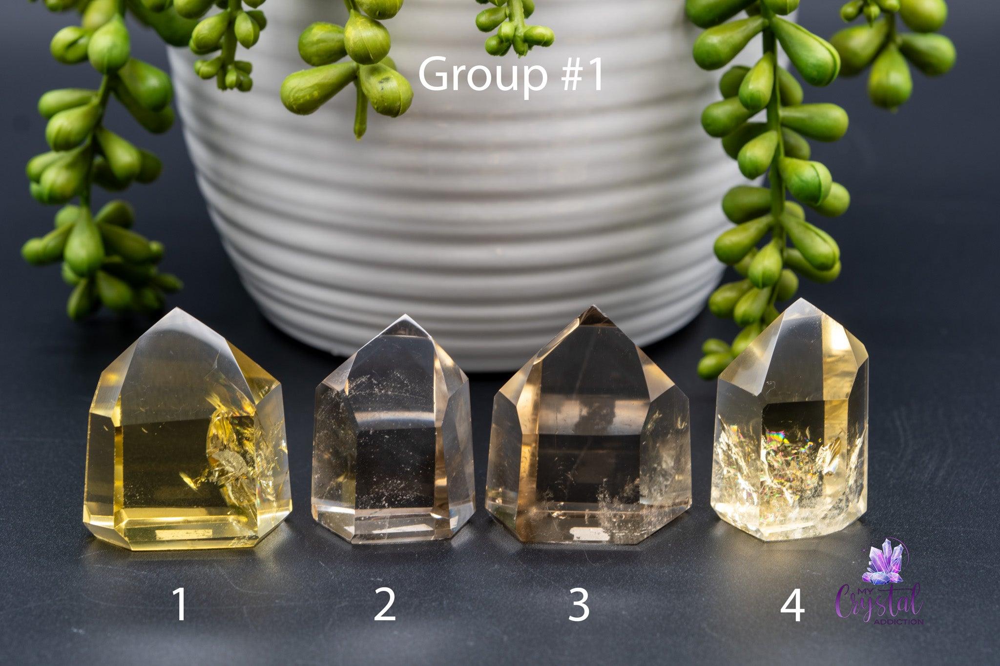 Citrine Towers - 1.5"-3.2"/39mm-82mm - High Quality Brazilian - My Crystal Addiction