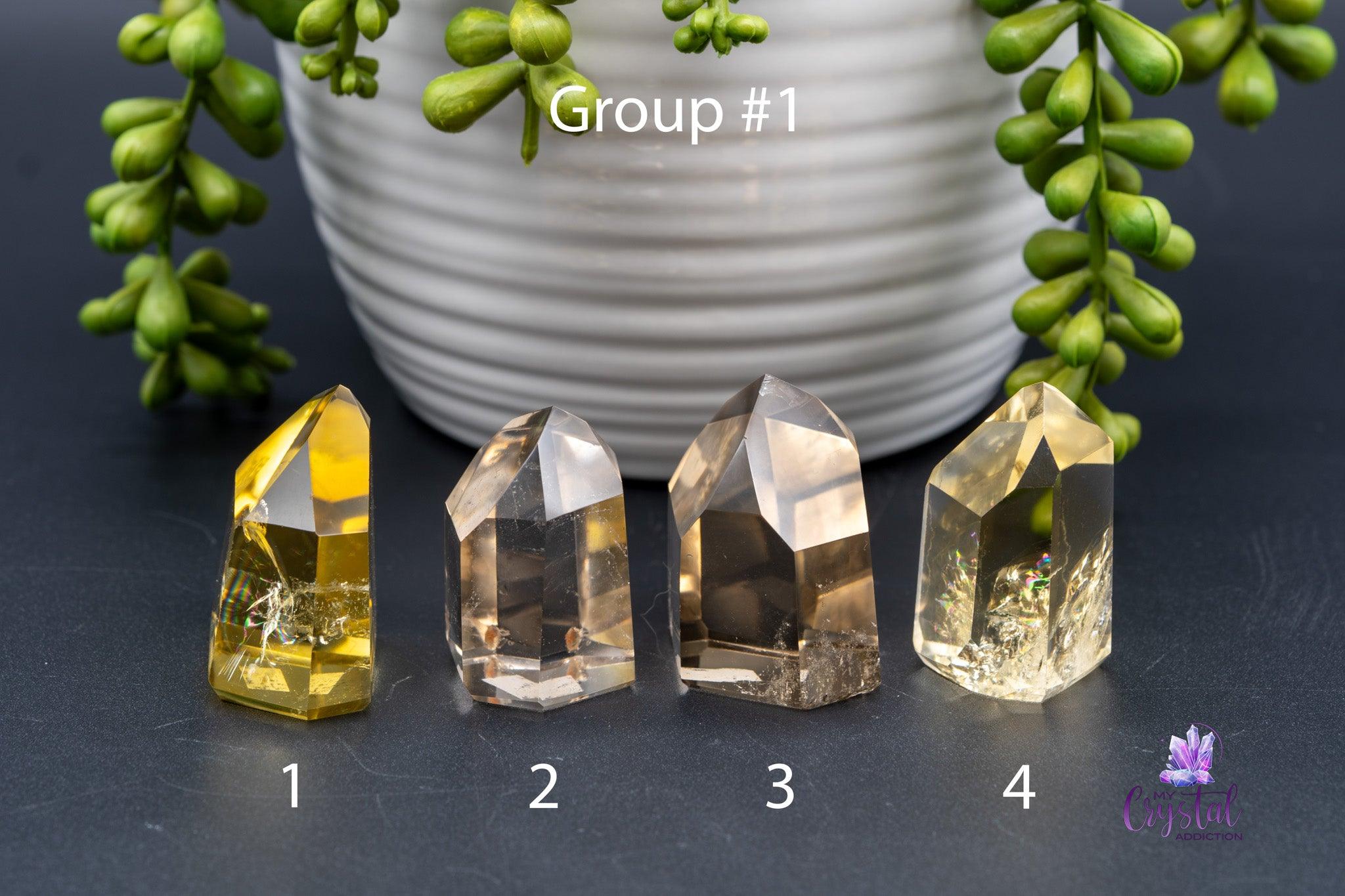 Citrine Towers - 1.5"-3.2"/39mm-82mm - High Quality Brazilian - My Crystal Addiction