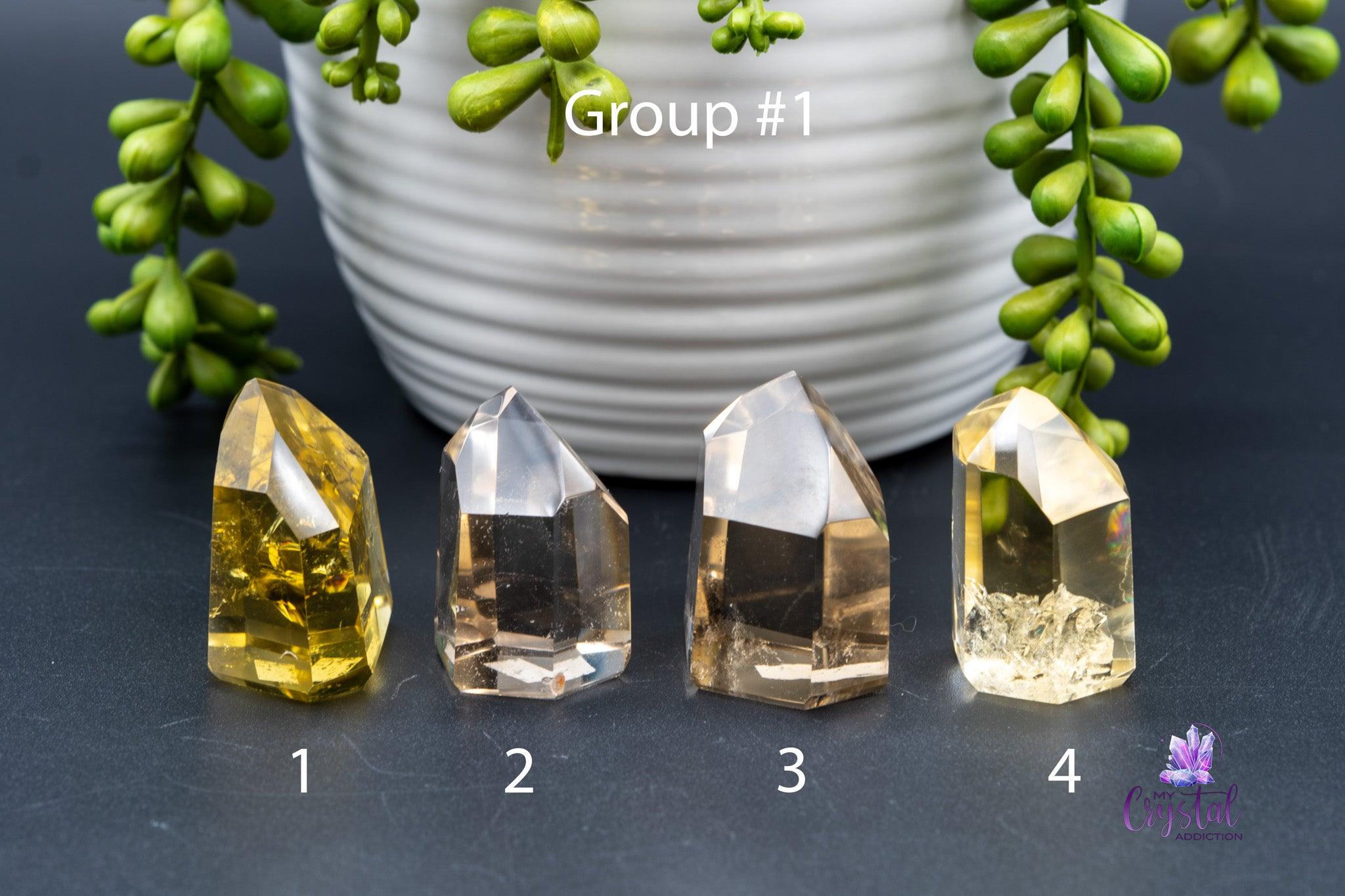 Citrine Towers - 1.5"-3.2"/39mm-82mm - High Quality Brazilian - My Crystal Addiction