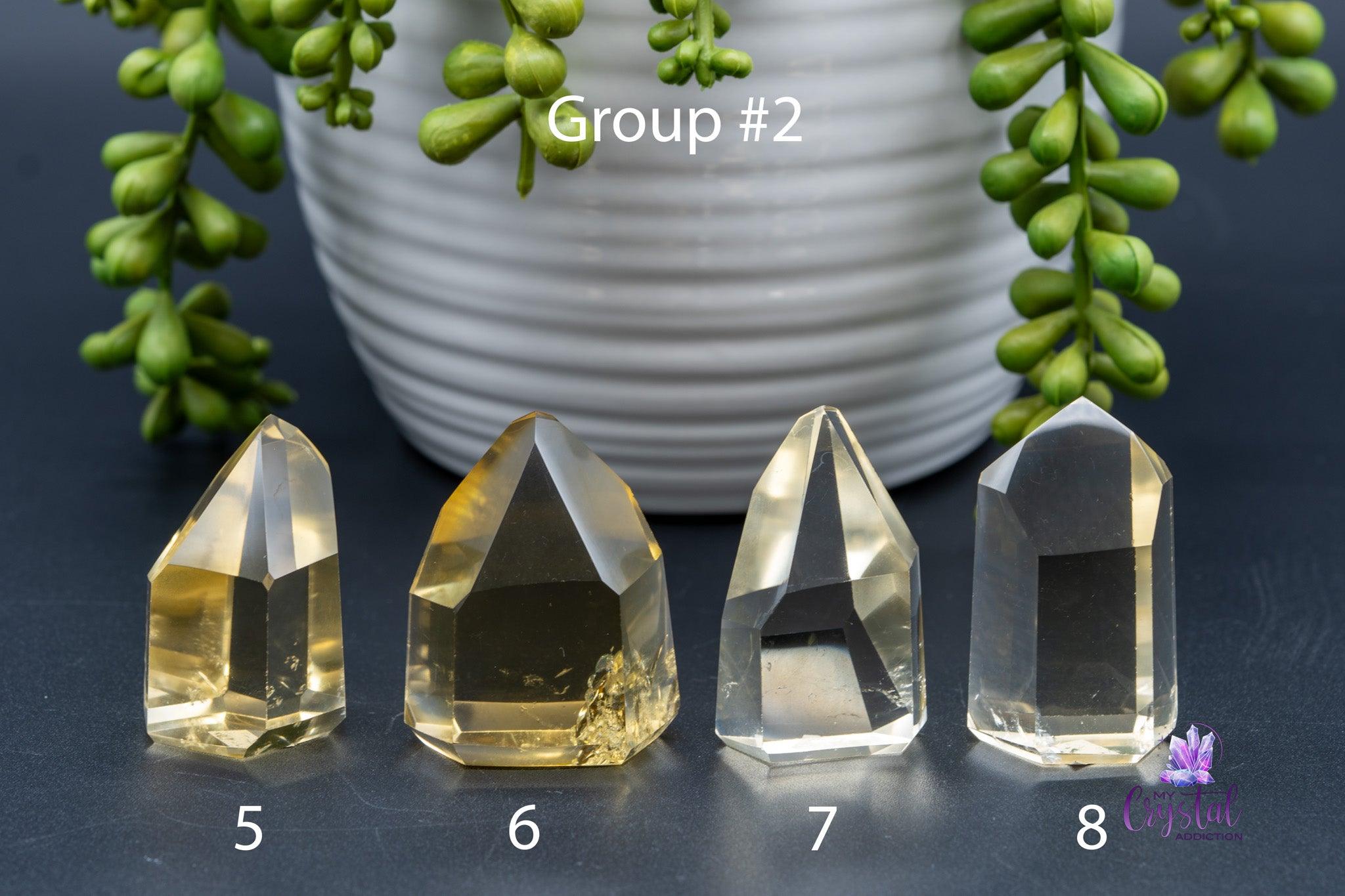 Citrine Towers - 1.5"-3.2"/39mm-82mm - High Quality Brazilian - My Crystal Addiction