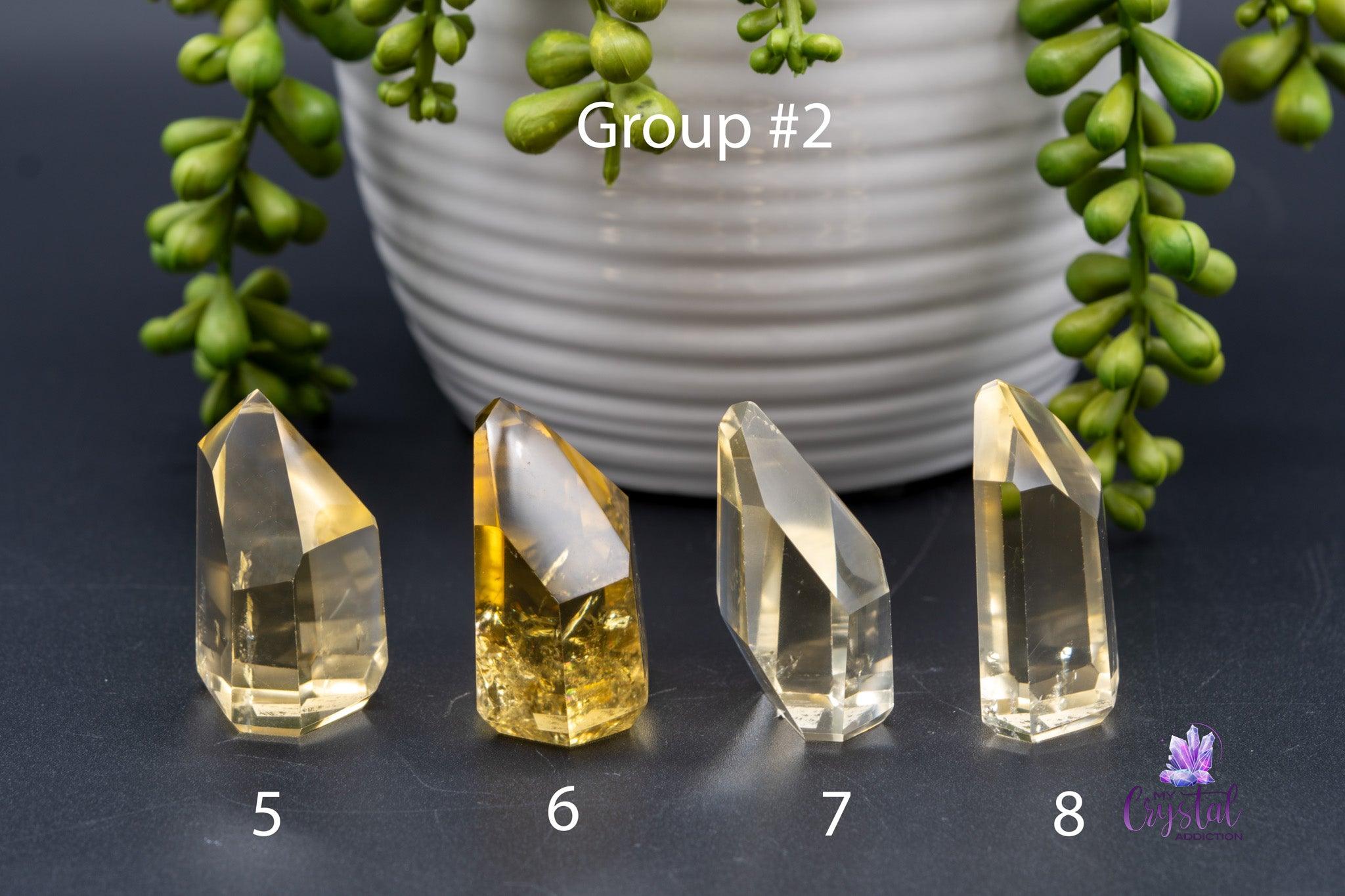 Citrine Towers - 1.5"-3.2"/39mm-82mm - High Quality Brazilian - My Crystal Addiction