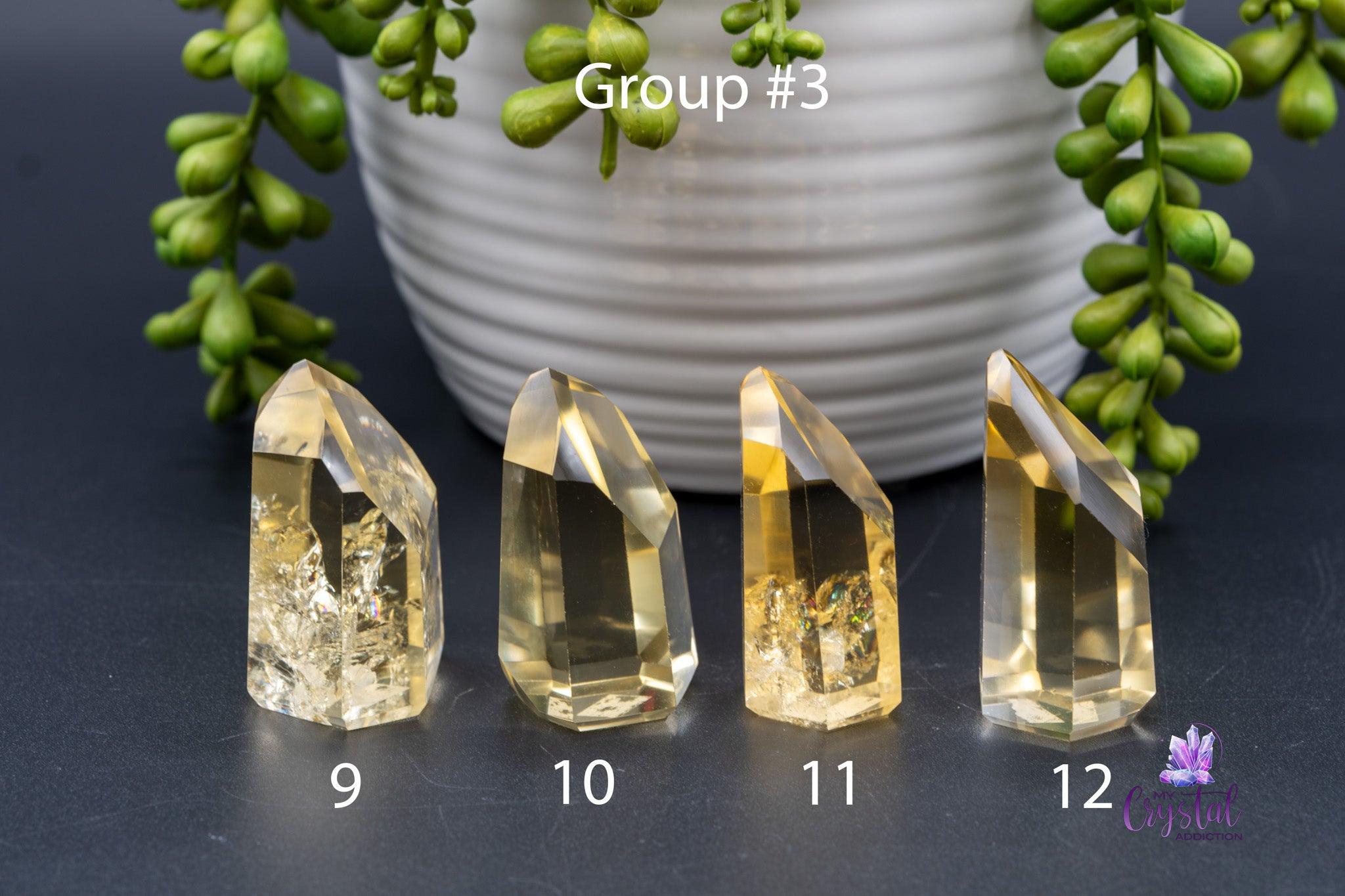 Citrine Towers - 1.5"-3.2"/39mm-82mm - High Quality Brazilian - My Crystal Addiction