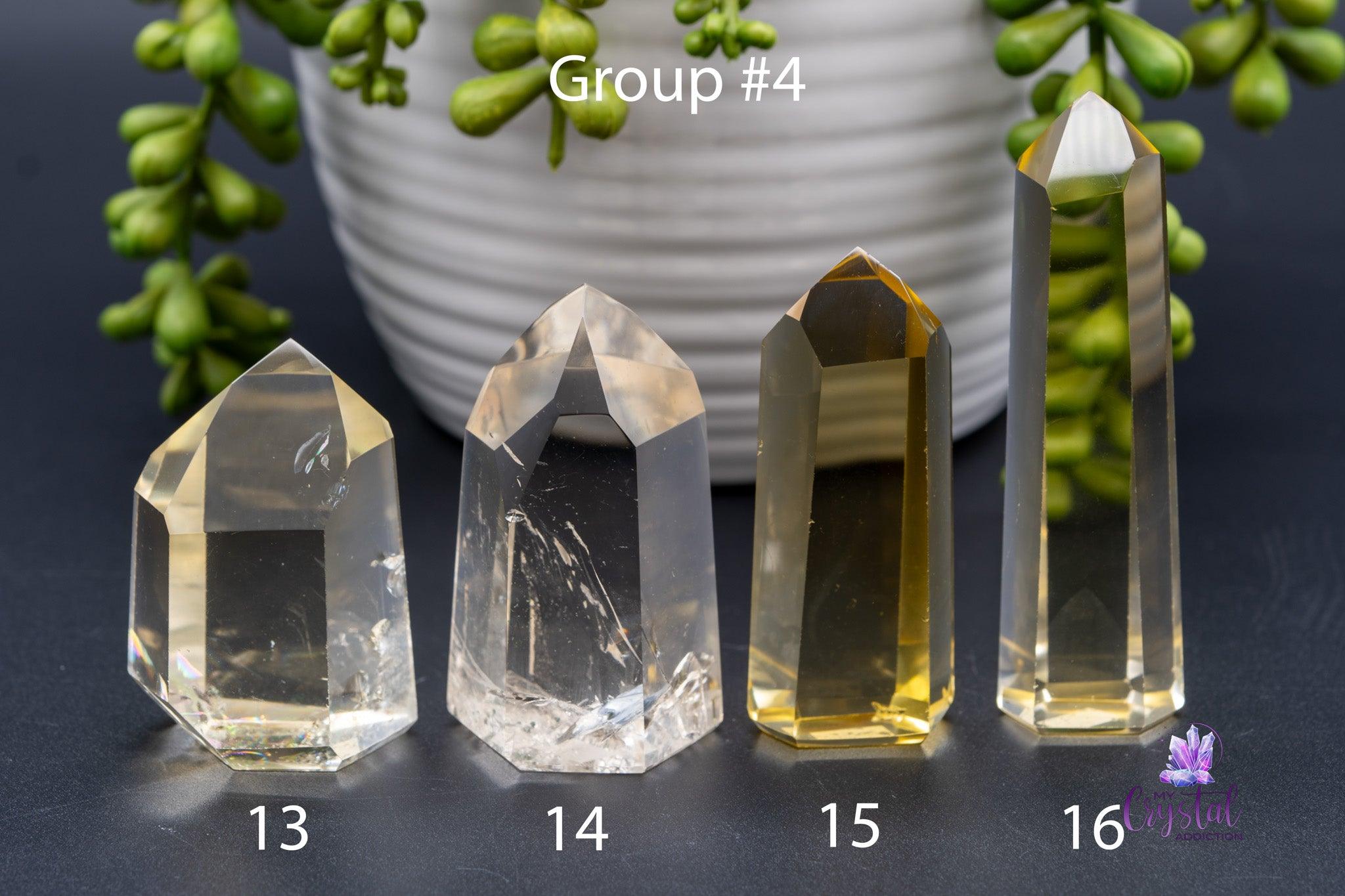 Citrine Towers - 1.5"-3.2"/39mm-82mm - High Quality Brazilian - My Crystal Addiction