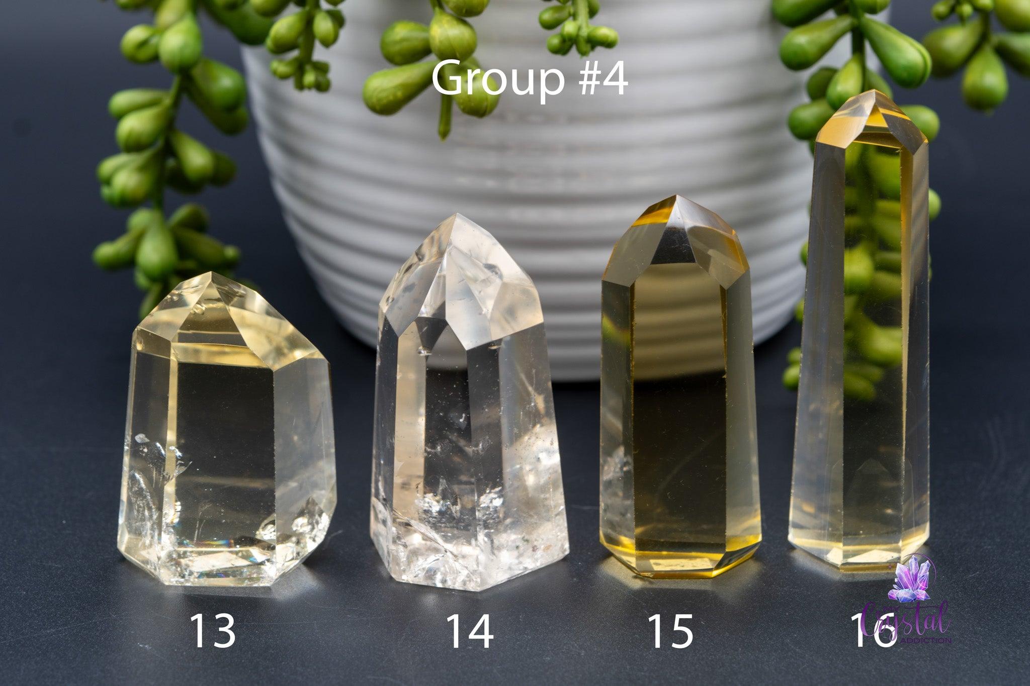 Citrine Towers - 1.5"-3.2"/39mm-82mm - High Quality Brazilian - My Crystal Addiction