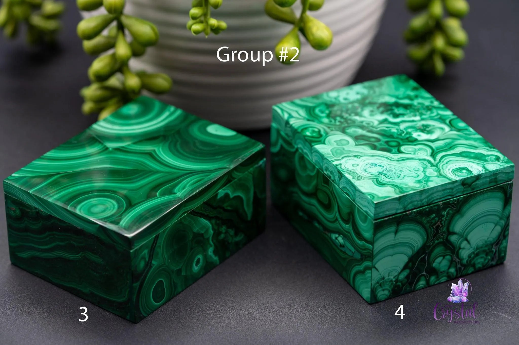 Malachite Box - Rectangle - My Crystal Addiction