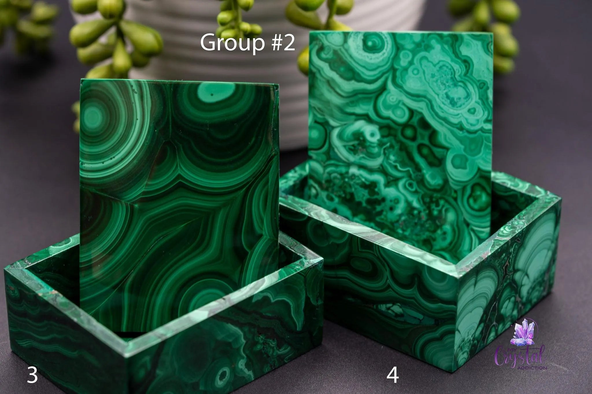 Malachite Box - Rectangle - My Crystal Addiction