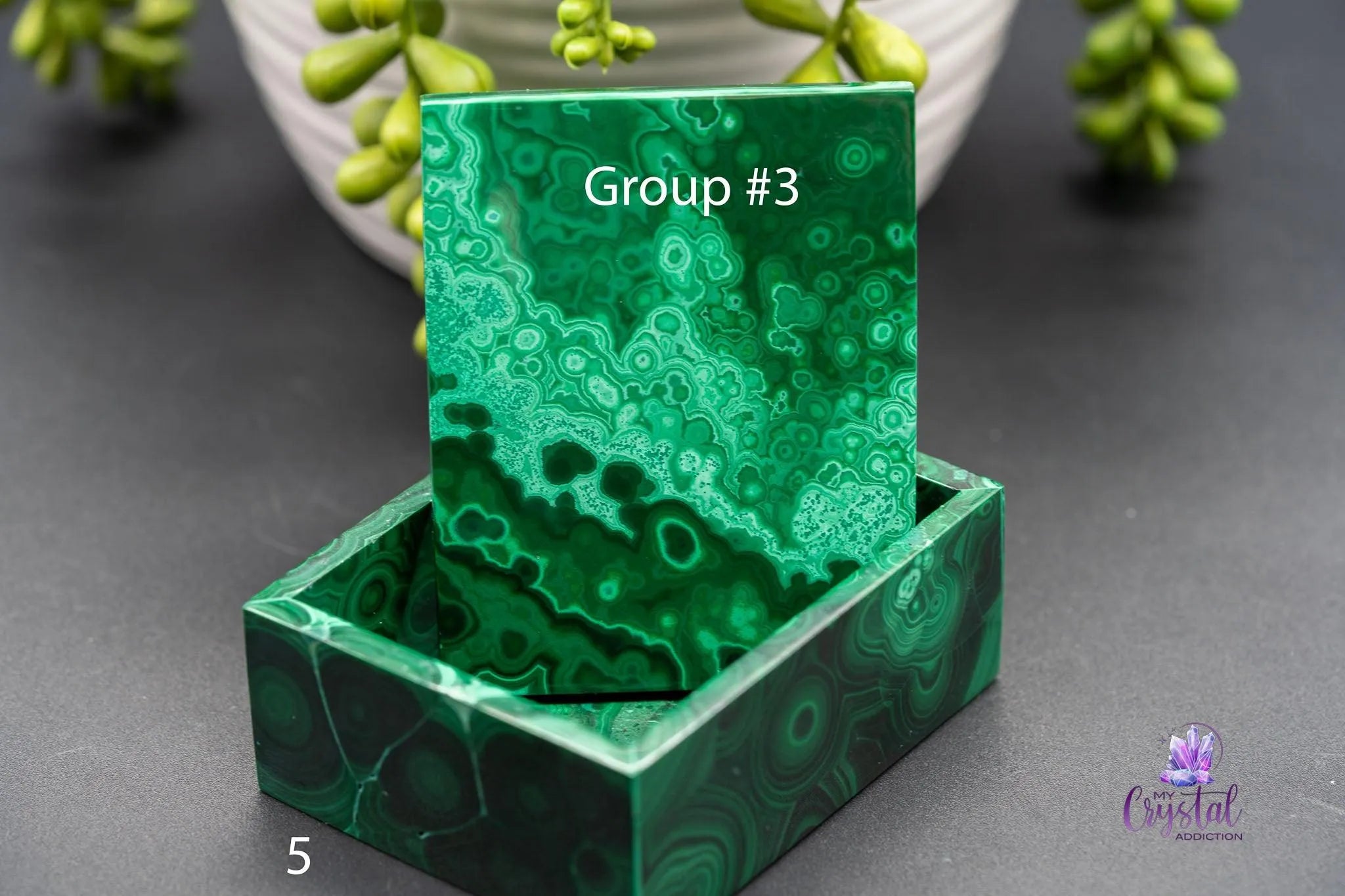 Malachite Box - Rectangle - My Crystal Addiction