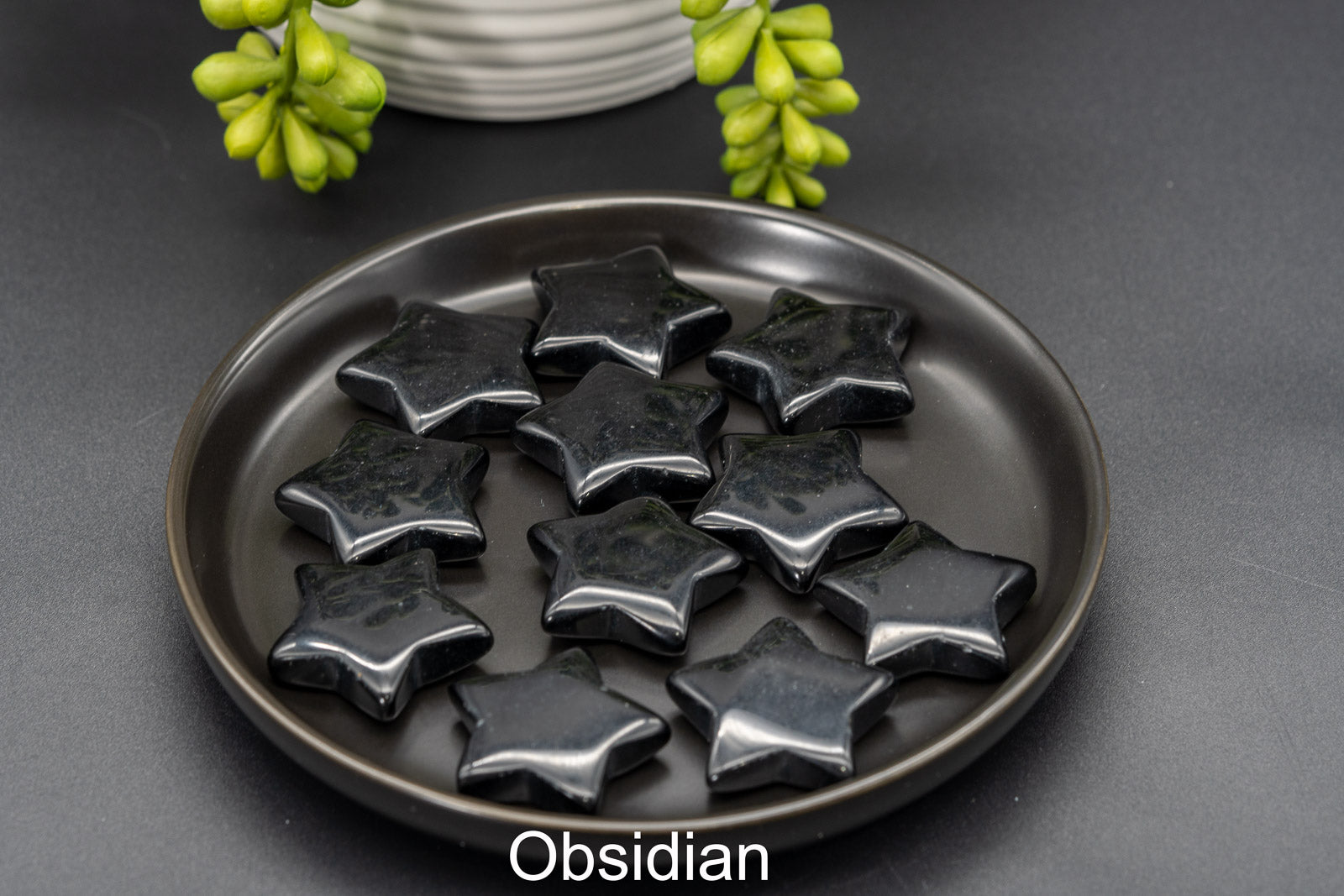 Black Obsidian Carving Star - My Crystal Addiction