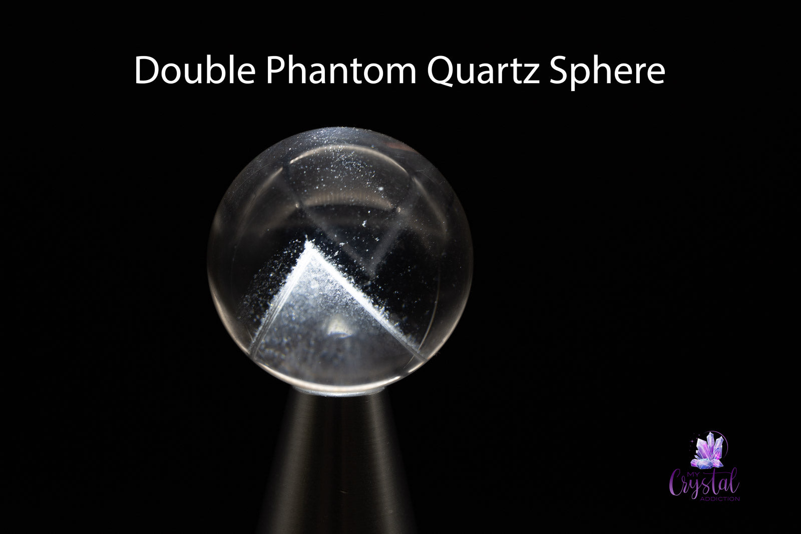 Phantom Quartz Sphere 1.1"/28mm - Double Phantom - My Crystal Addiction