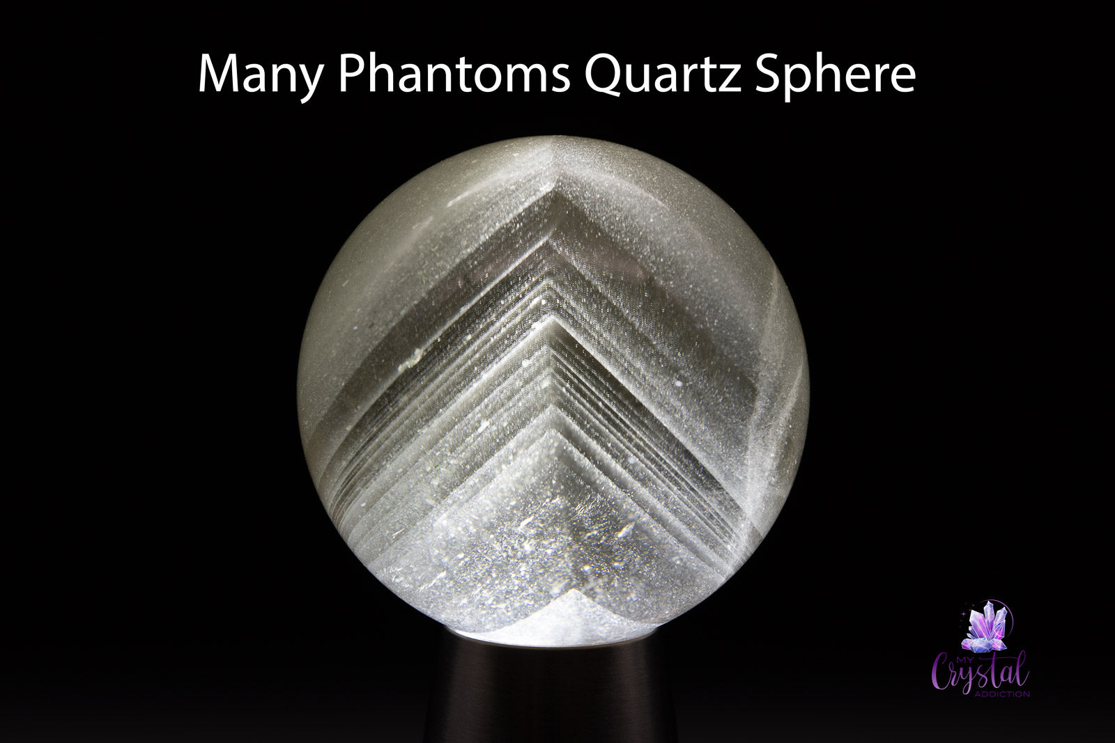 Phantom Quartz Sphere 1.8"/47mm - Many Phantoms - My Crystal Addiction