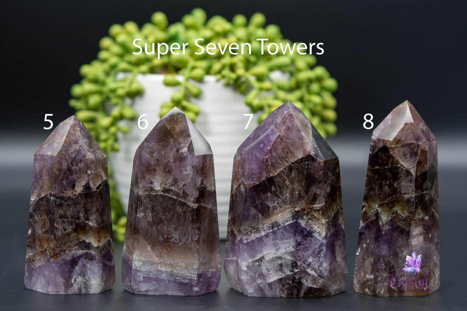 Super Seven Towers 3"-4.3"/77mm-109mm - My Crystal Addiction