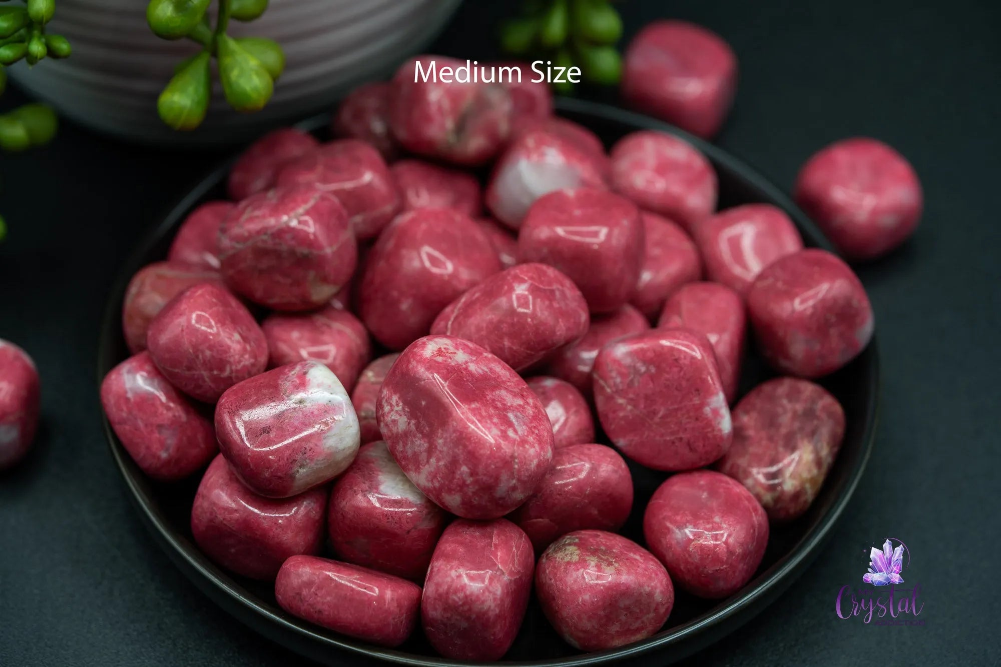 Thulite Tumble - My Crystal Addiction