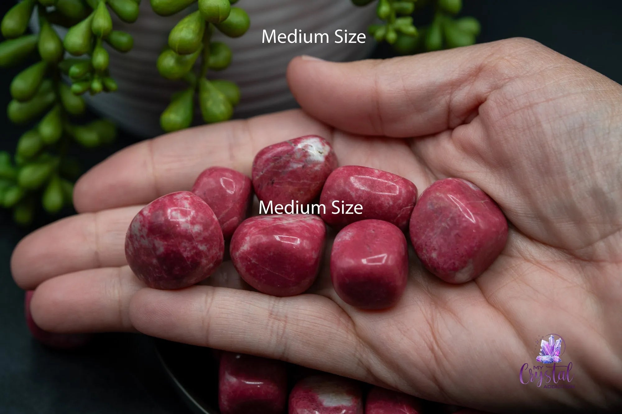 Thulite Tumble - My Crystal Addiction