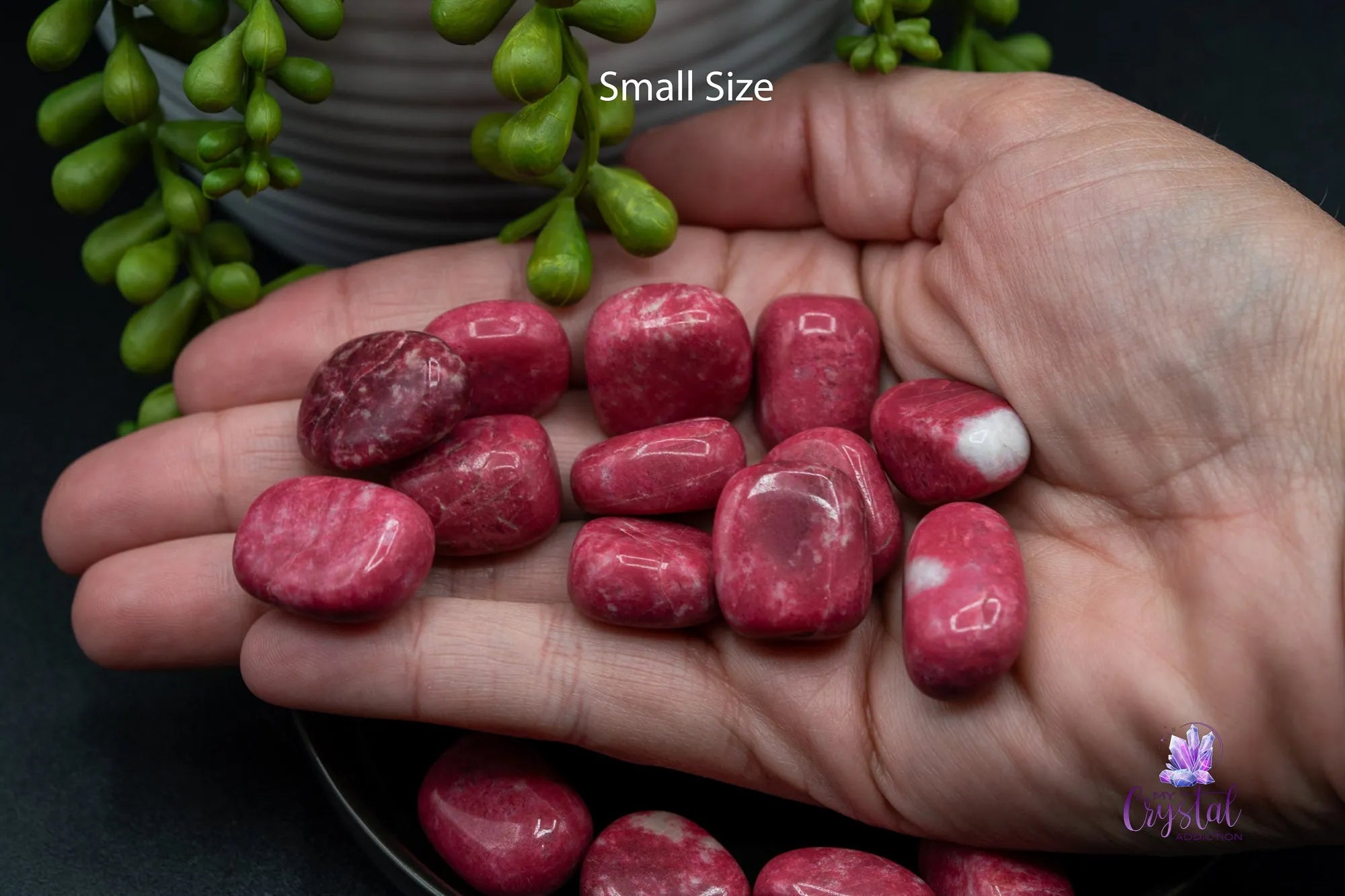 Thulite Tumble - My Crystal Addiction