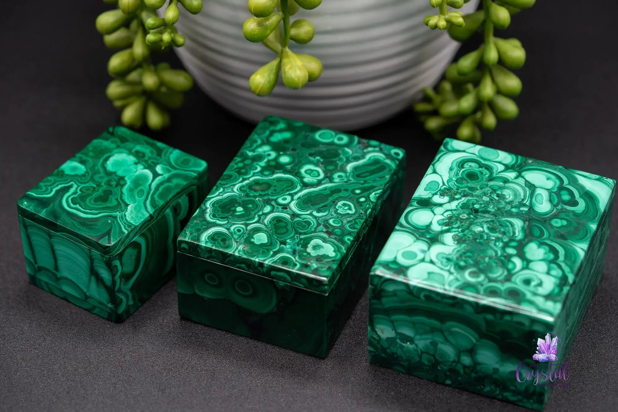 Malachite Box - Rectangle - My Crystal Addiction