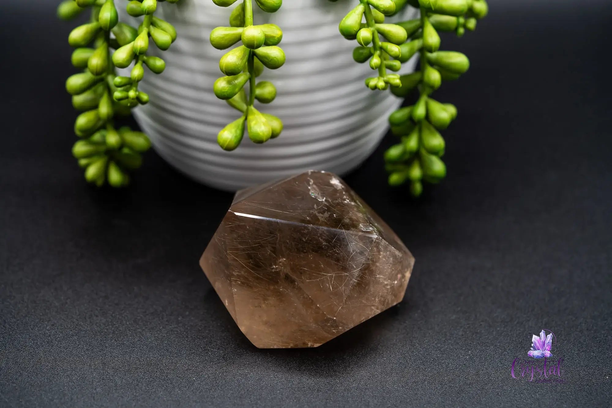 High Quality Smoky Quartz Point Rutile - Brazil - My Crystal Addiction