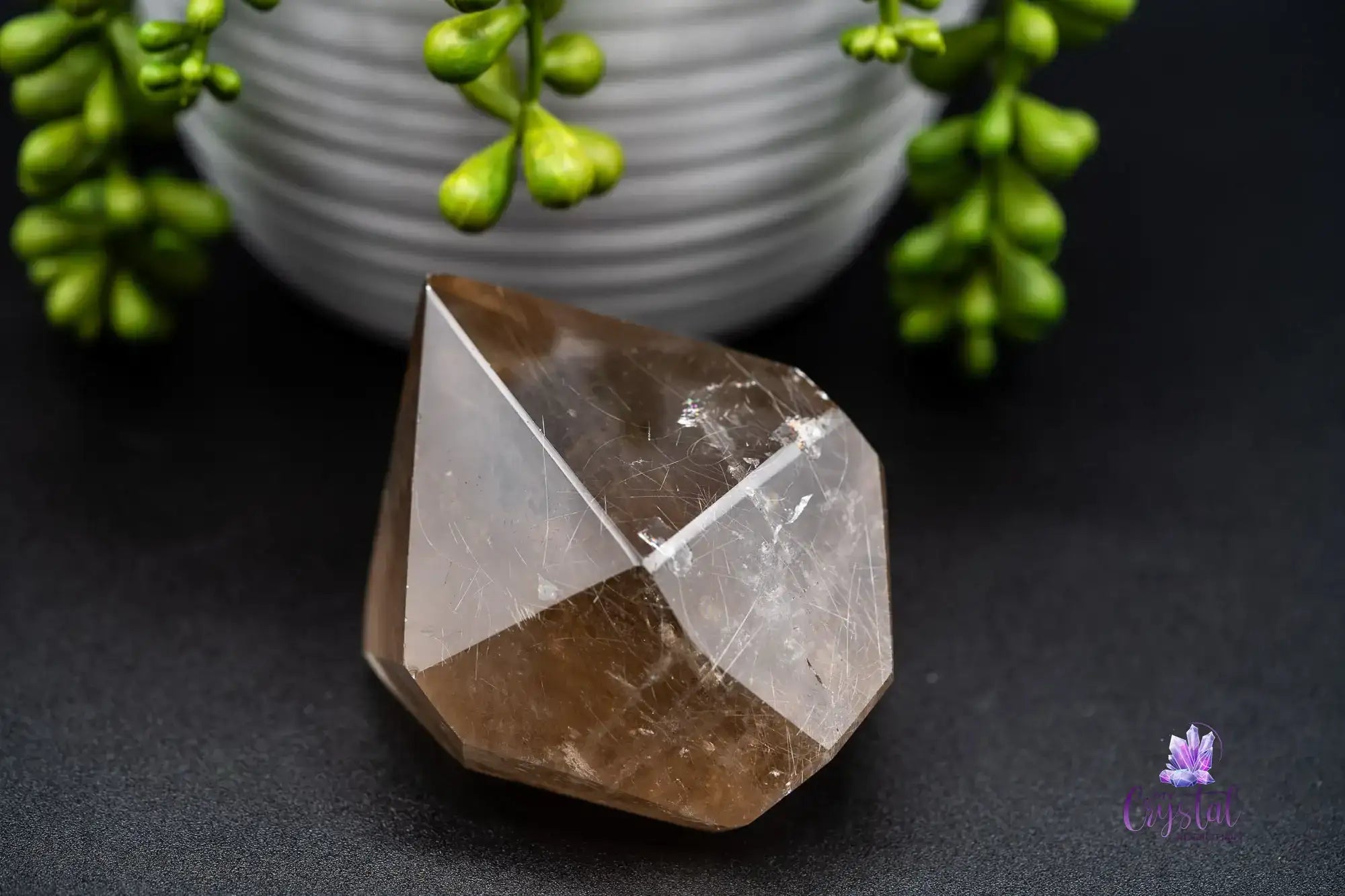 High Quality Smoky Quartz Point Rutile - Brazil - My Crystal Addiction