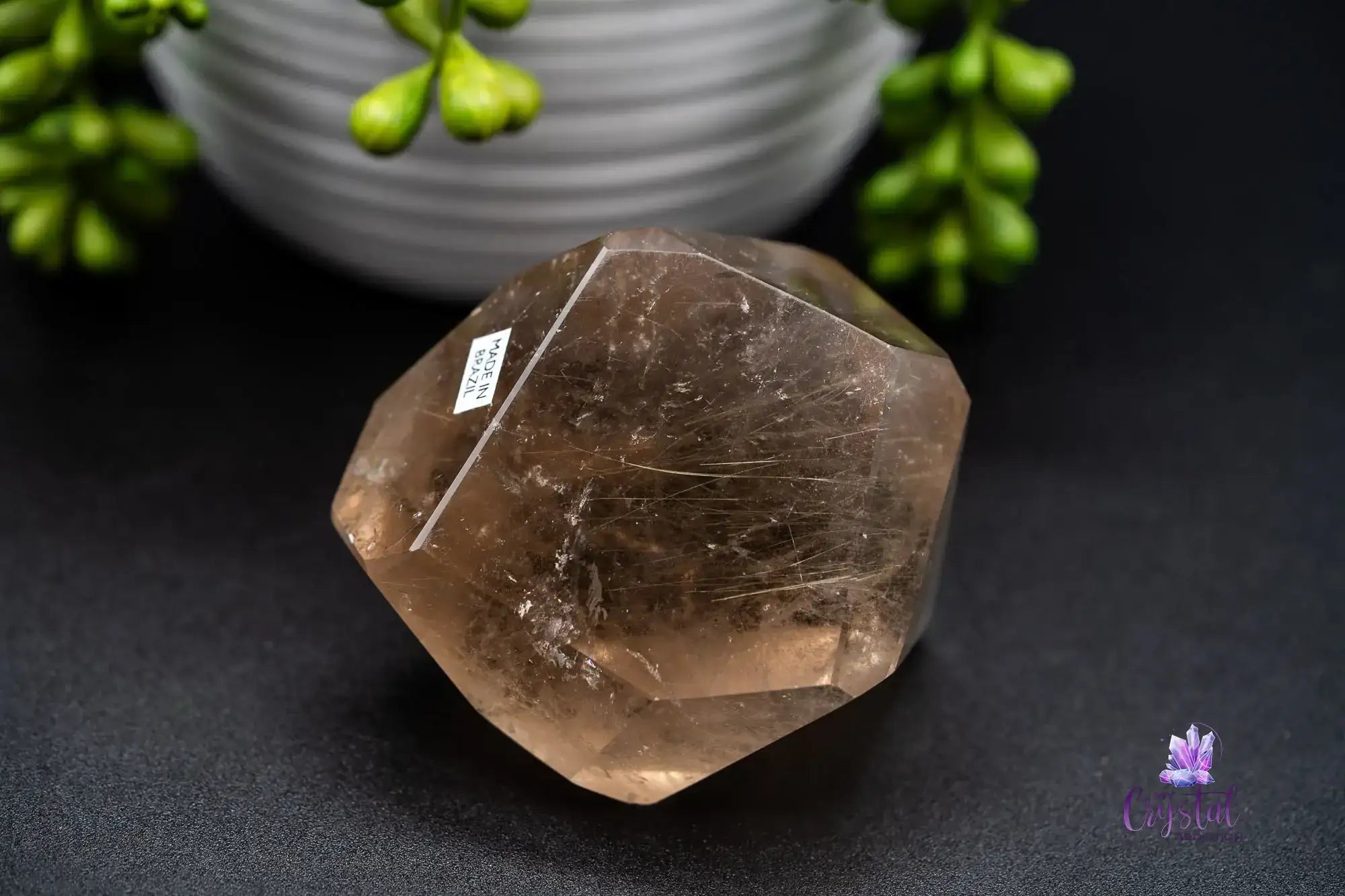 High Quality Smoky Quartz Point Rutile - Brazil - My Crystal Addiction
