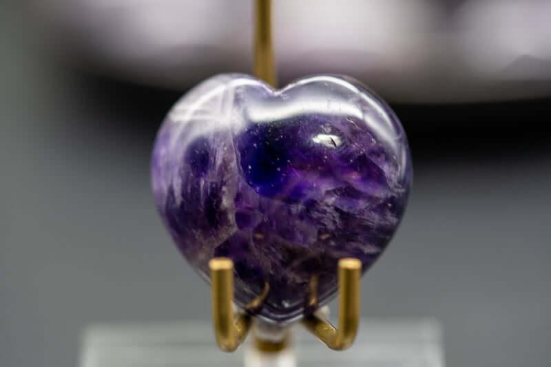 Dream Amethyst Carving - Heart - My Crystal Addiction