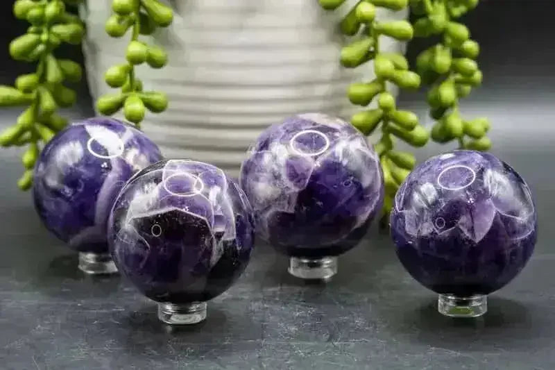 Dream Amethyst Sphere - Third Eye Chakra - My Crystal Addiction