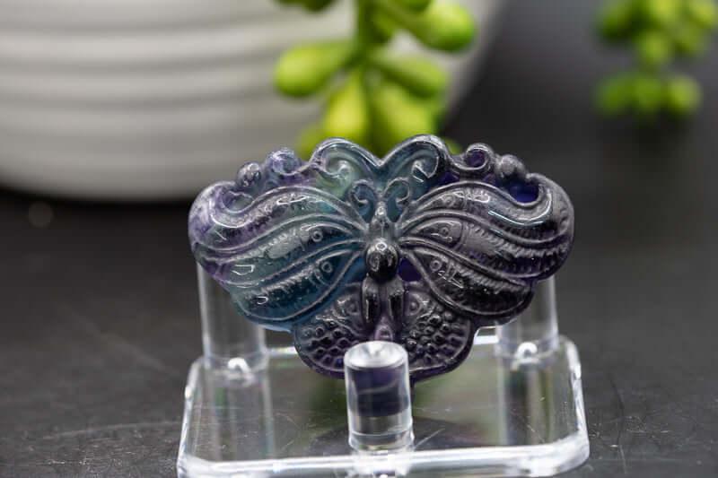 Fluorite Carving - Butterfly - My Crystal Addiction