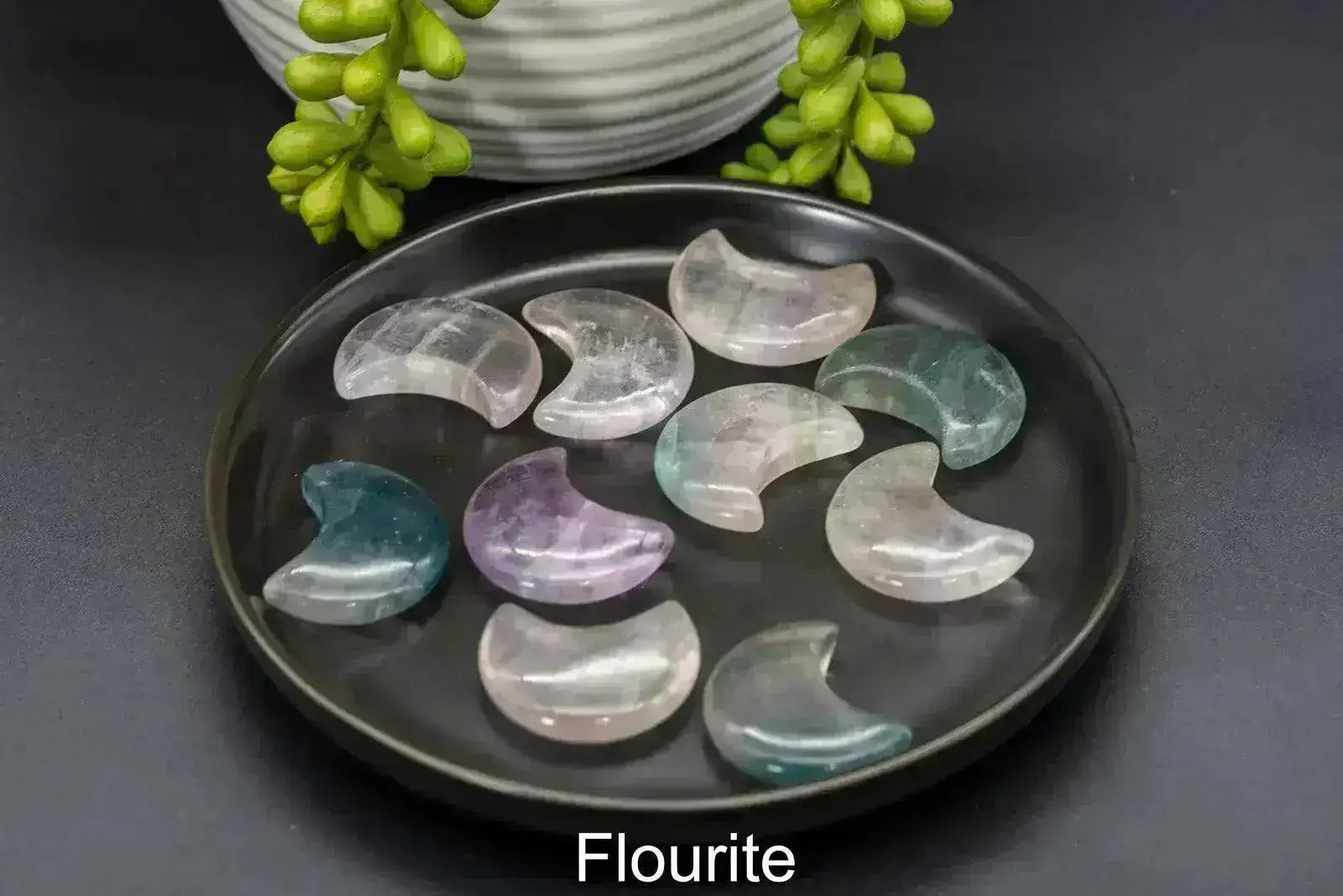 Fluorite Carving Moon - My Crystal Addiction