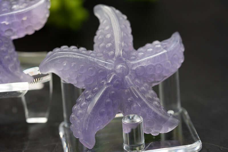 Fluorite - Purple Starfish - My Crystal Addiction