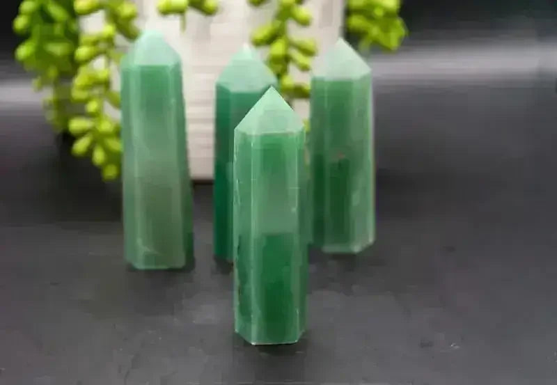 Green Aventurine Tower - Heart Chakra - My Crystal Addiction