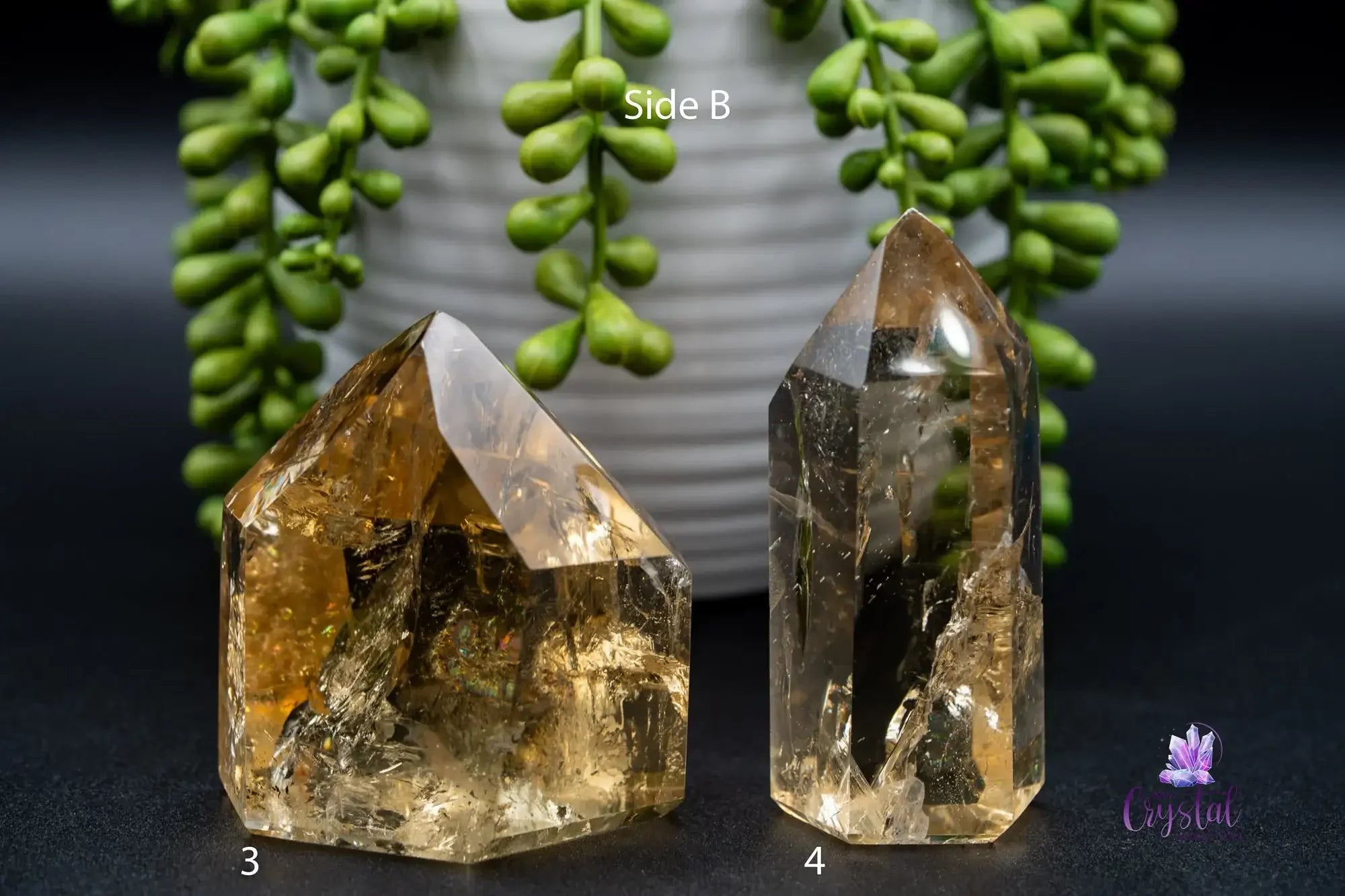 High Quality Honey Citrine Towers - From Brazil - My Crystal Addiction