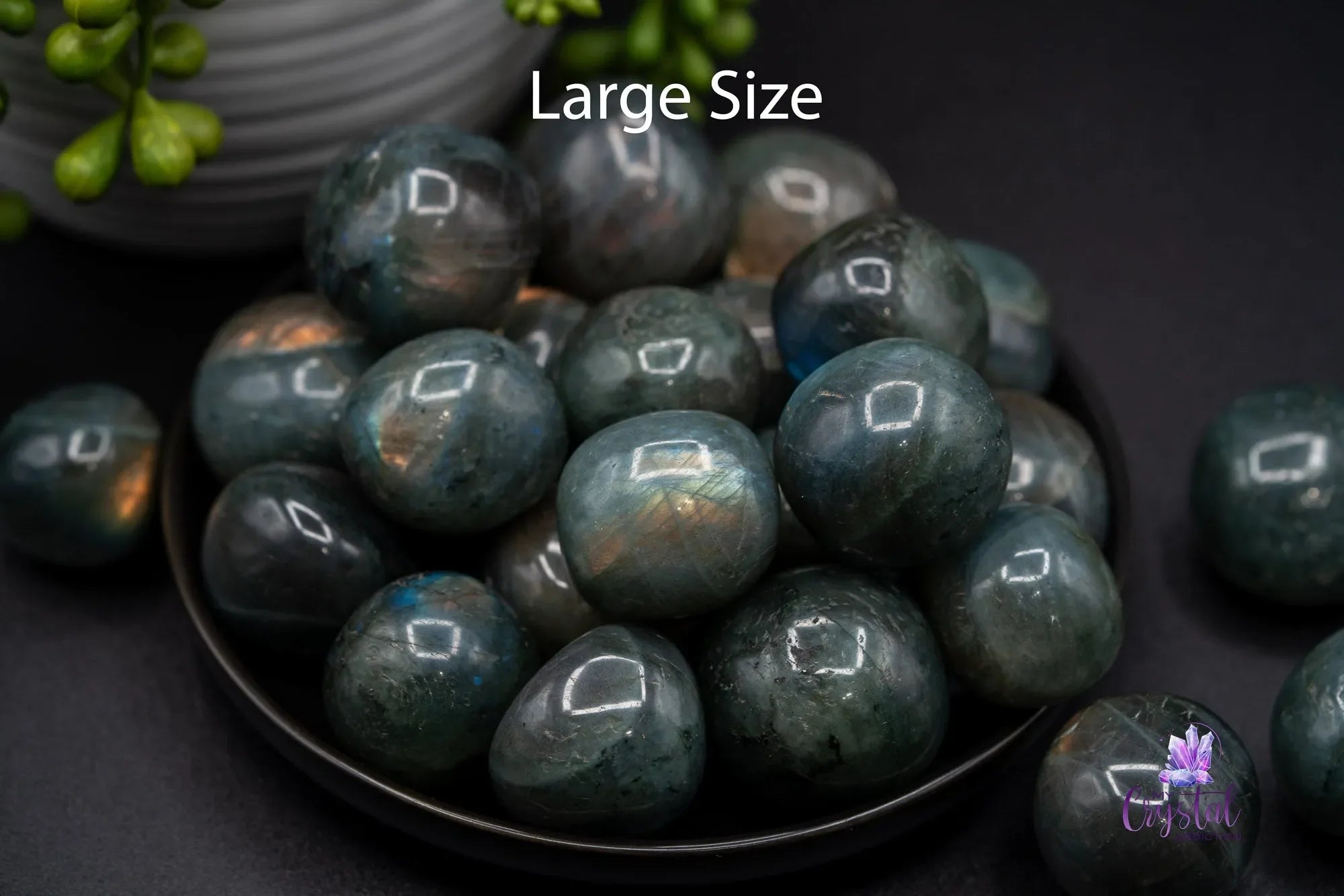 High Quality Labradorite Tumble - My Crystal Addiction