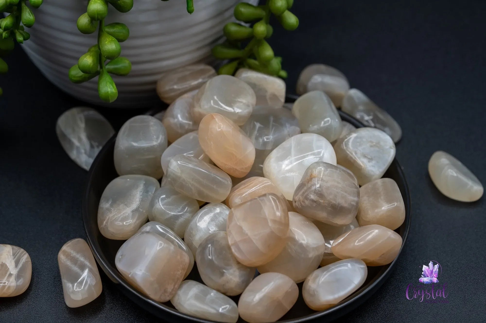 High Quality Moonstone Tumble - My Crystal Addiction