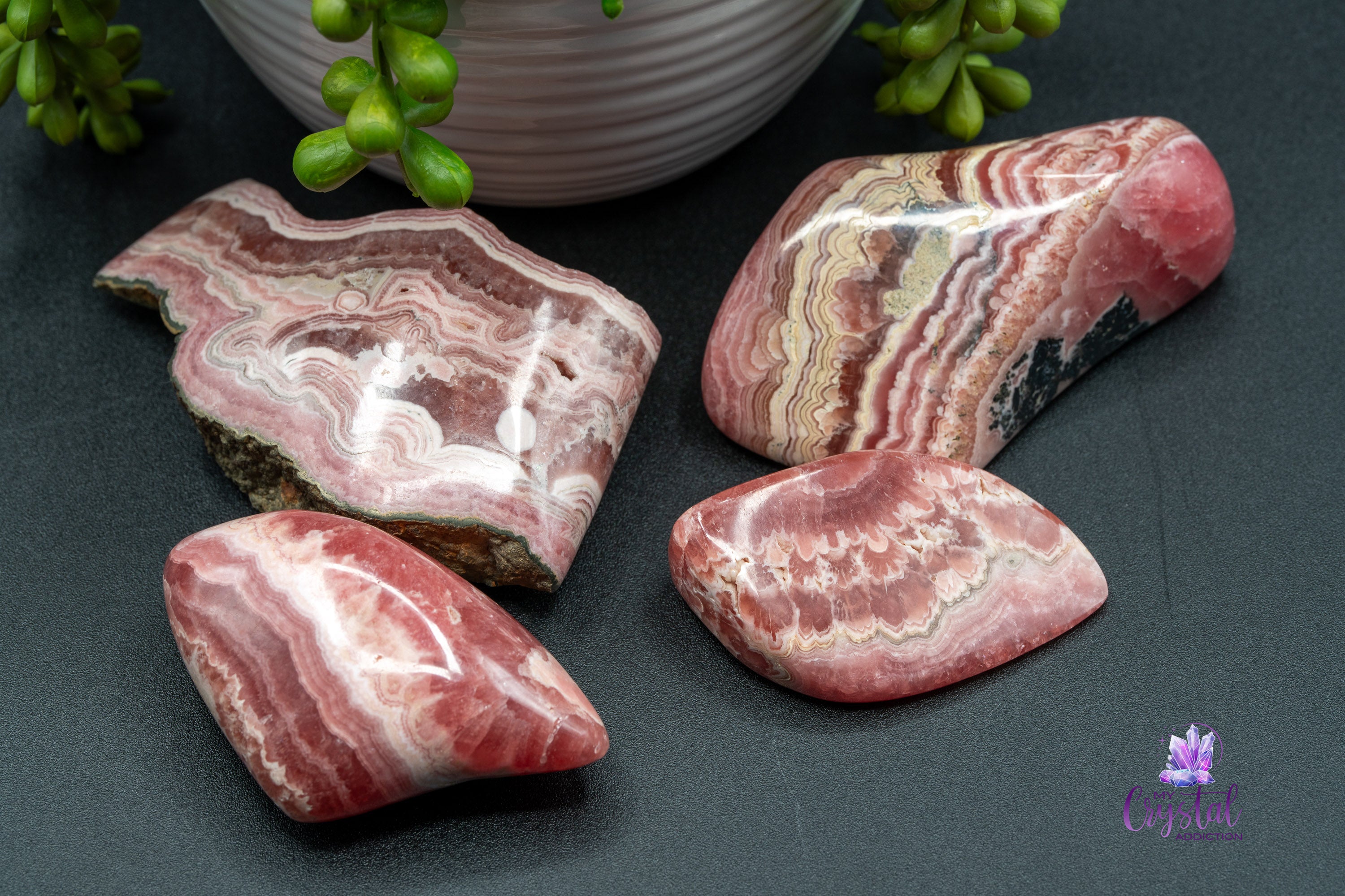 High Quality Rhodochrosite Freeform — From Argentina - My Crystal Addiction