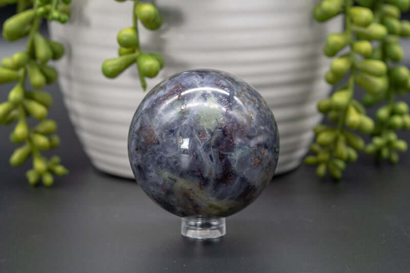 Iolite Sphere 2.1" - My Crystal Addiction