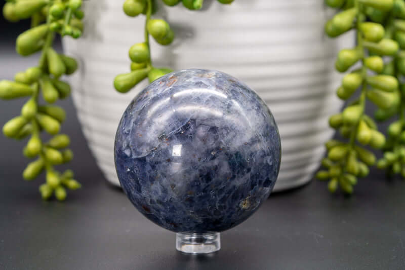 Iolite Sphere 2.3" - My Crystal Addiction