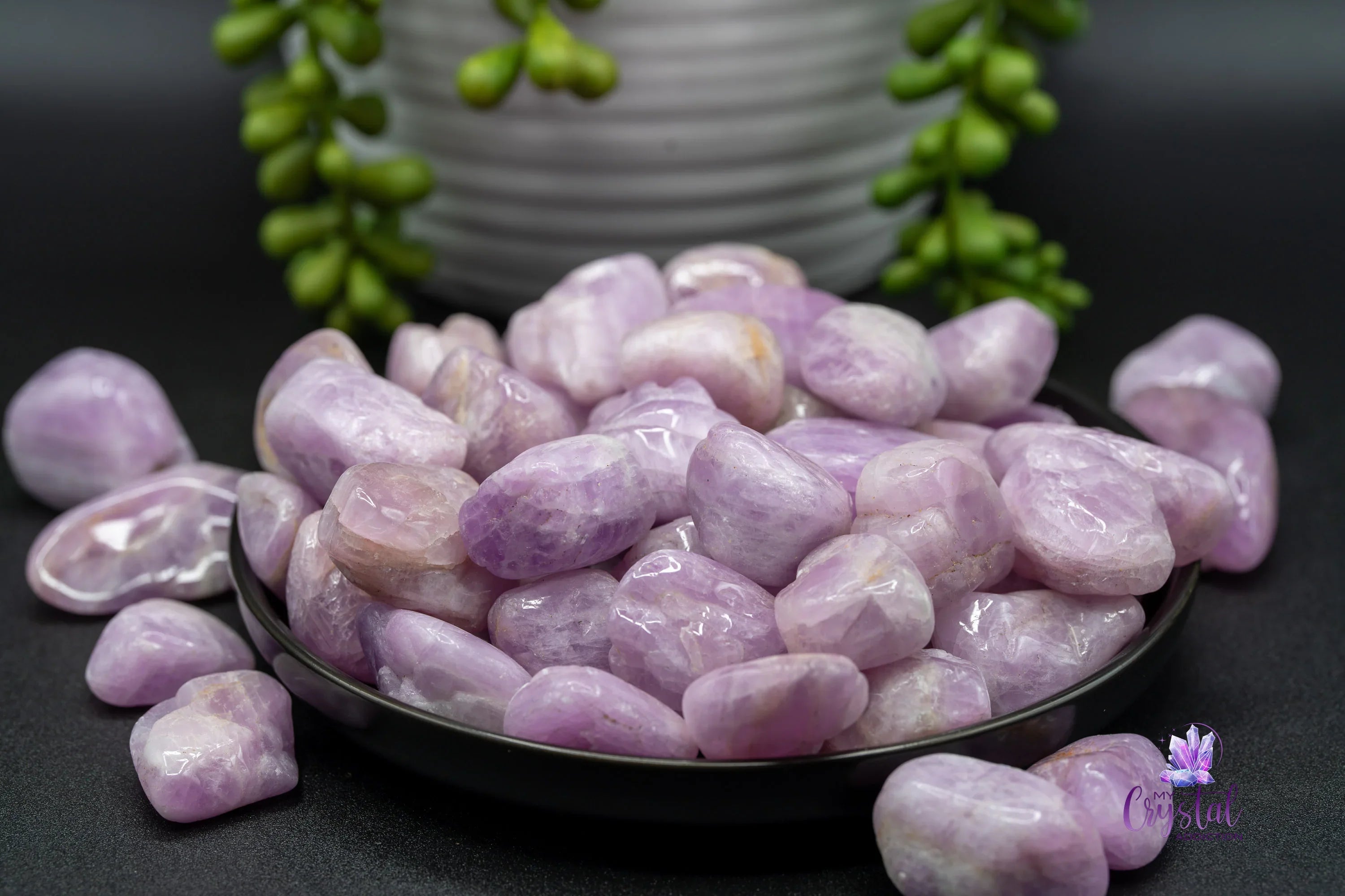 Kunzite Tumble Rough - Grade AA - My Crystal Addiction